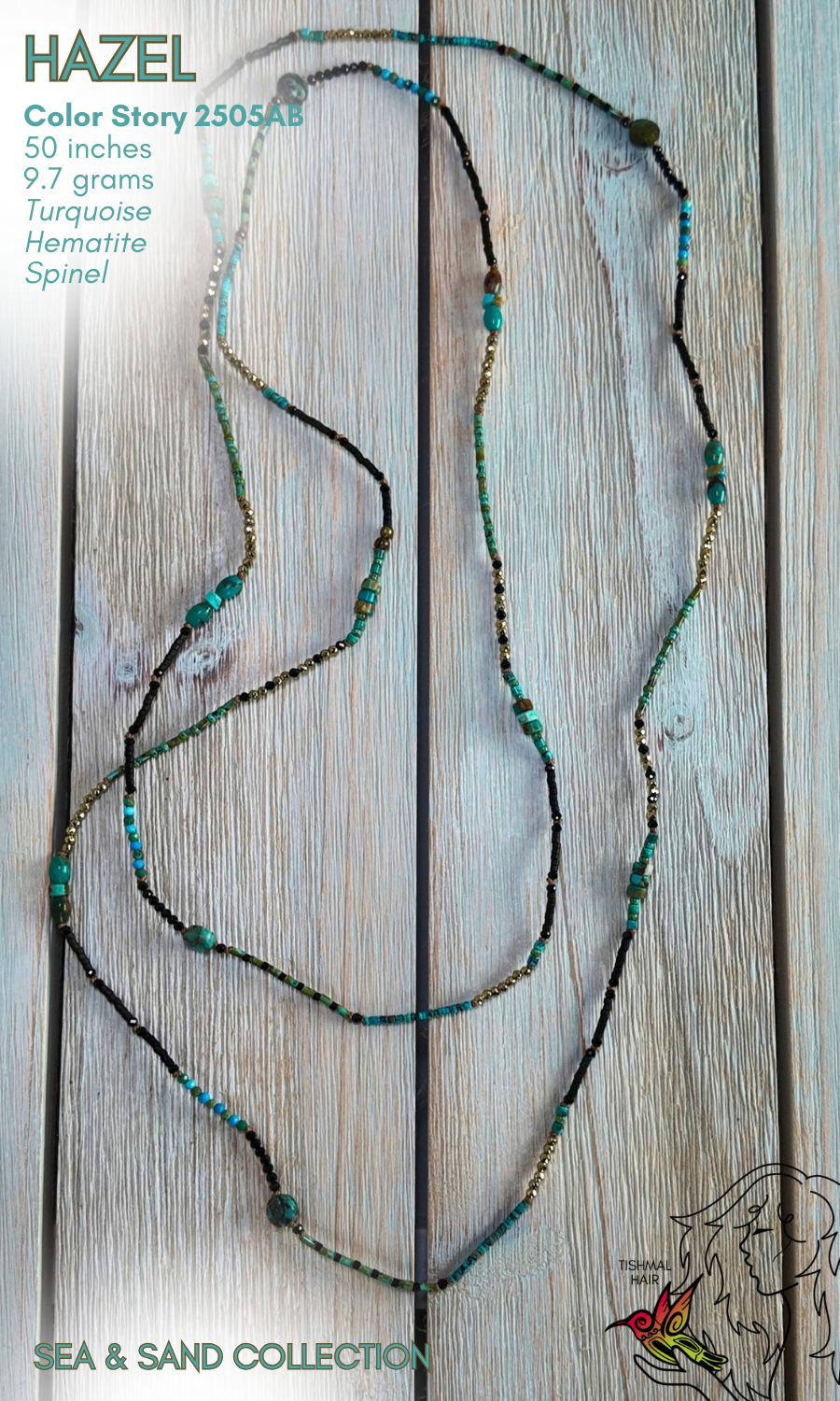 Sea and Sand Hazel Necklace 2505AB