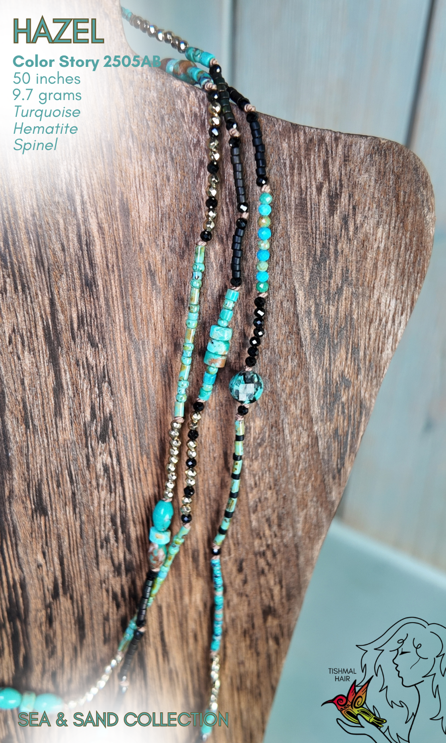 Sea and Sand Hazel Necklace 2505AB