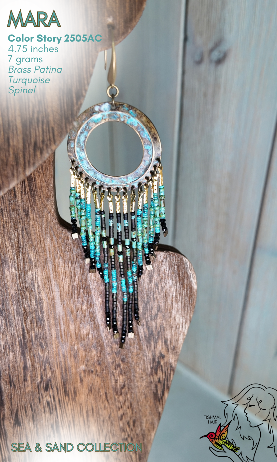 Sea and Sand Mara Earrings 2505AC
