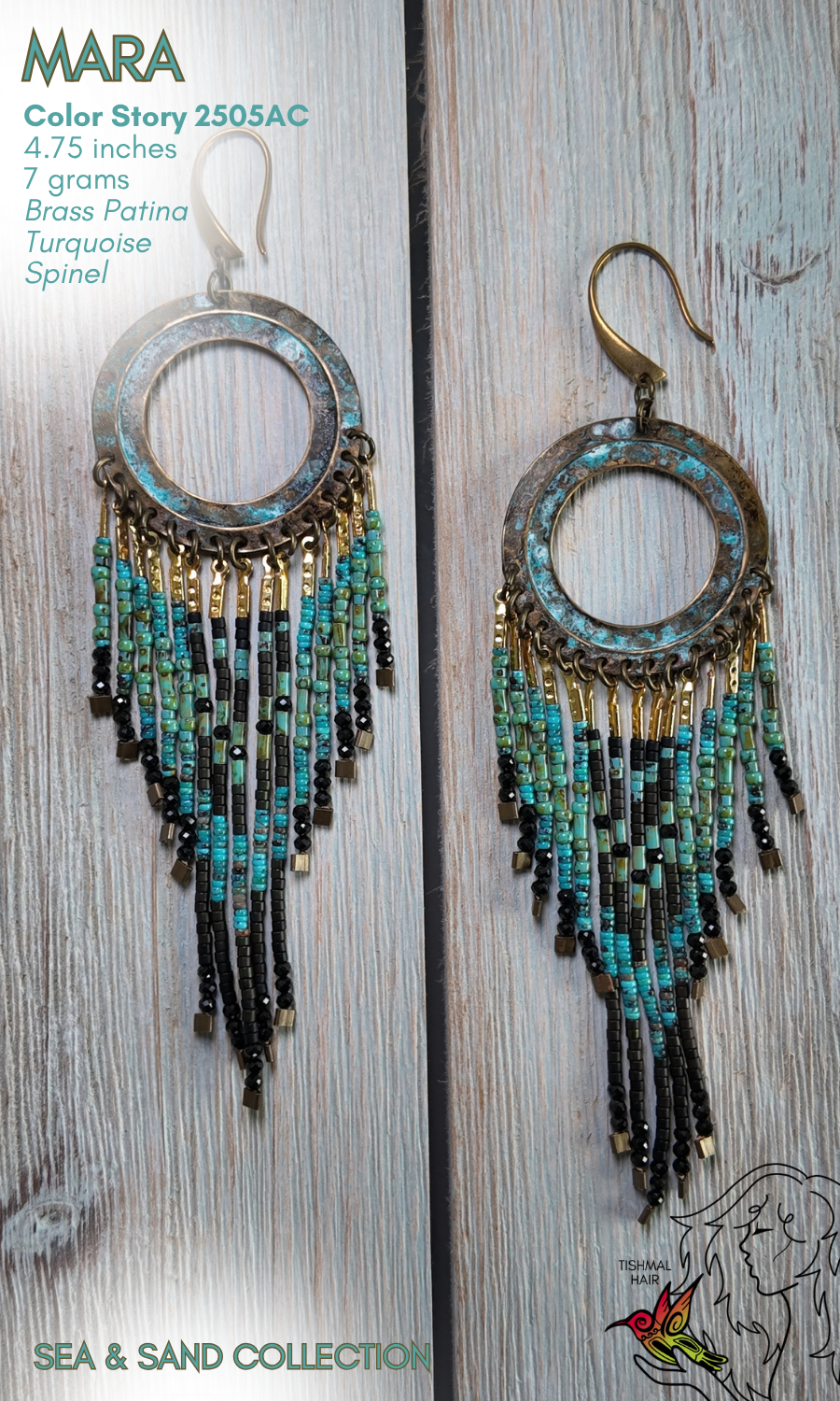 Sea and Sand Mara Earrings 2505AC