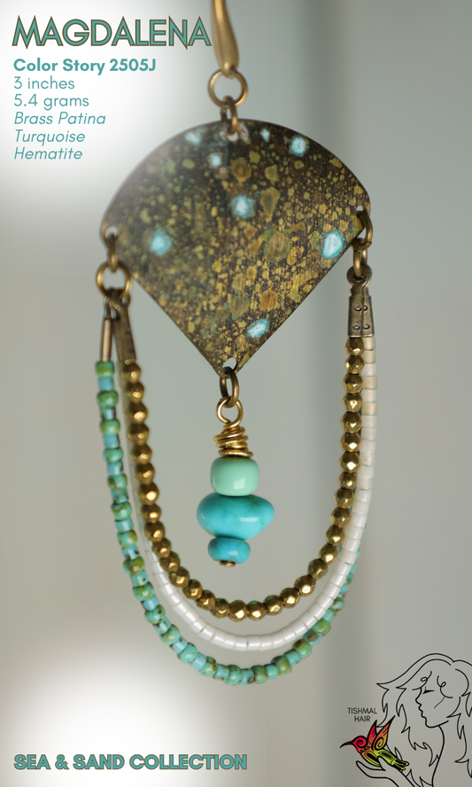 Sea & Sand Magdalena Earrings 2505J