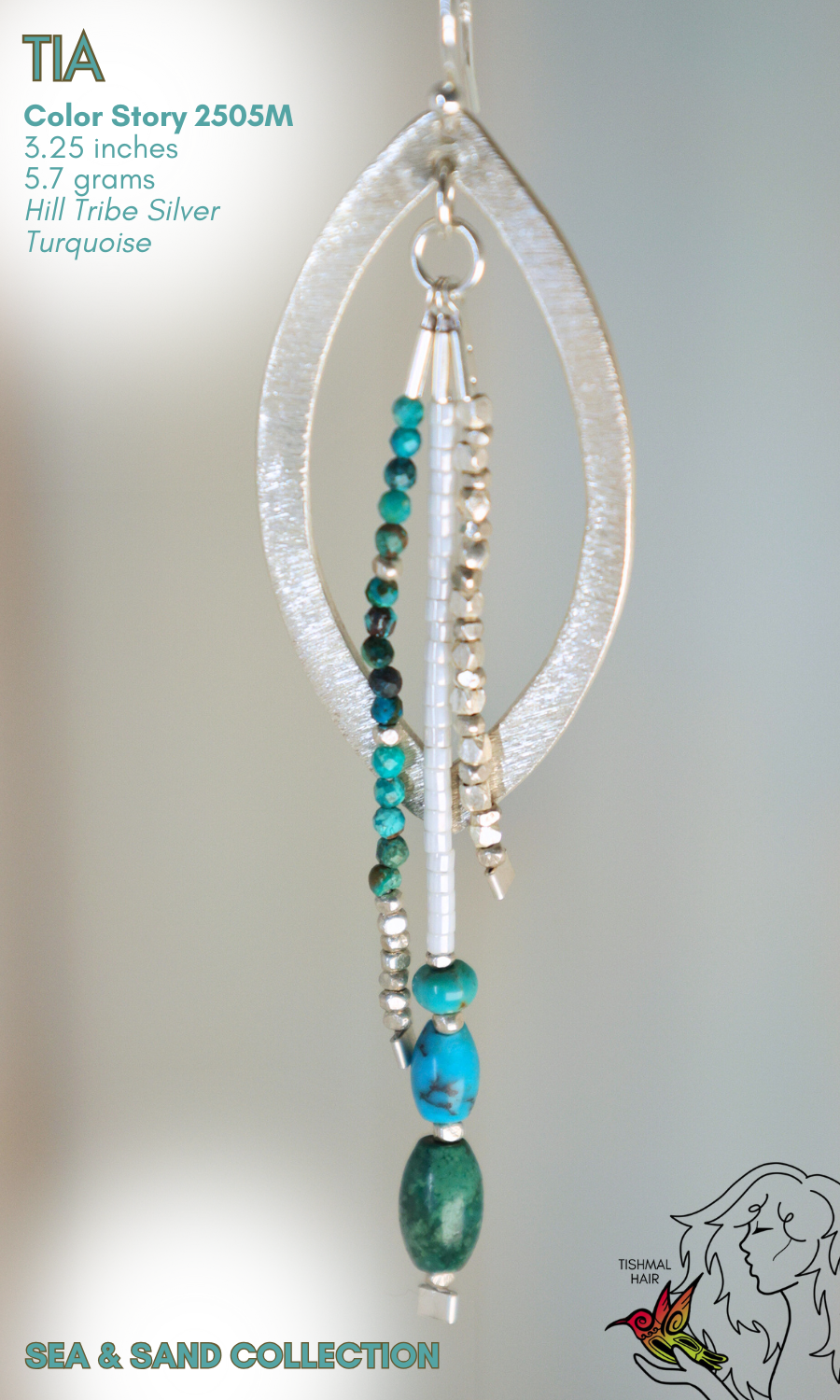 Sea and Sand Tia Earrings 2505M