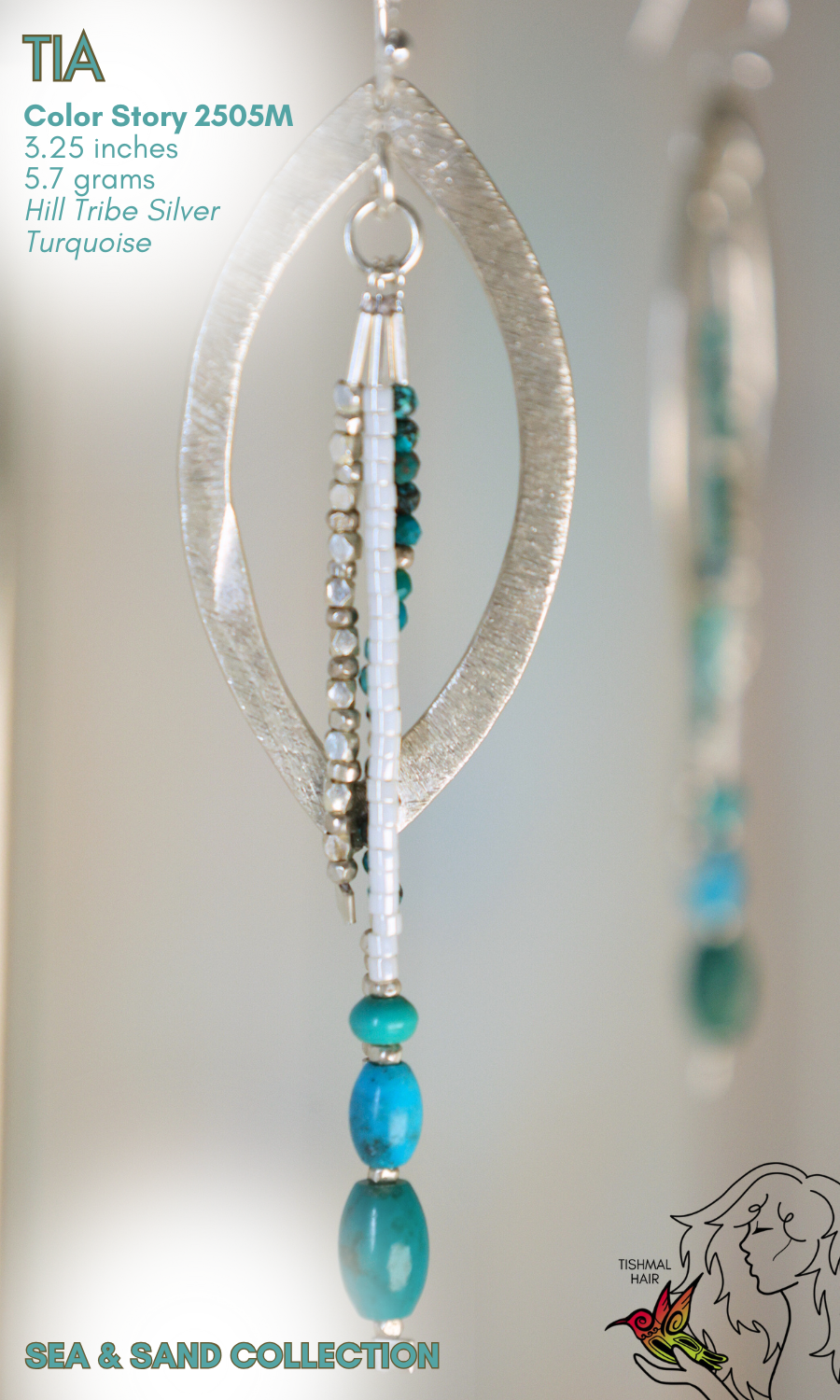 Sea and Sand Tia Earrings 2505M