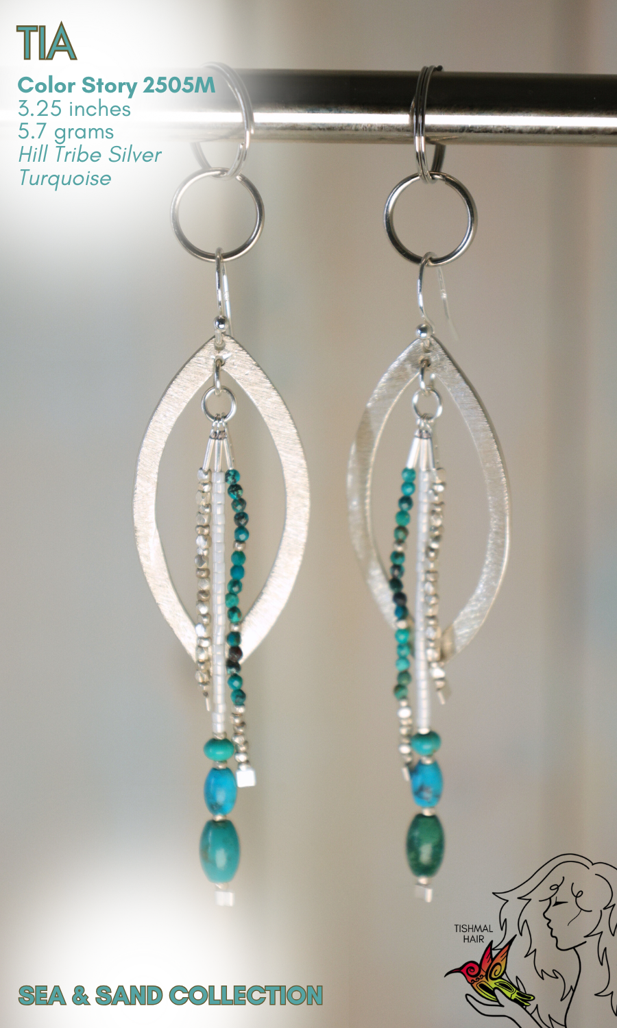 Sea and Sand Tia Earrings 2505M