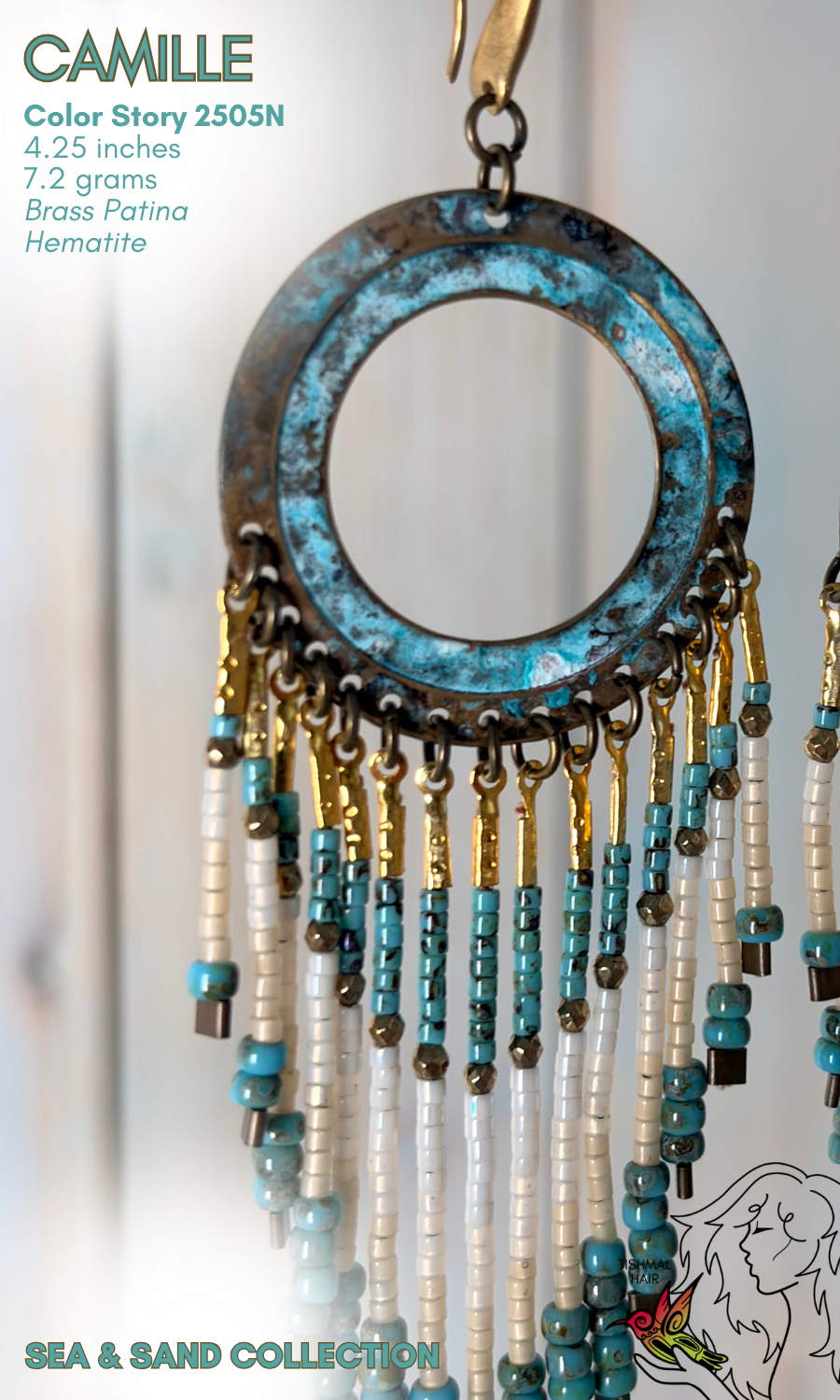 Sea and Sand Camille Earrings 2505N