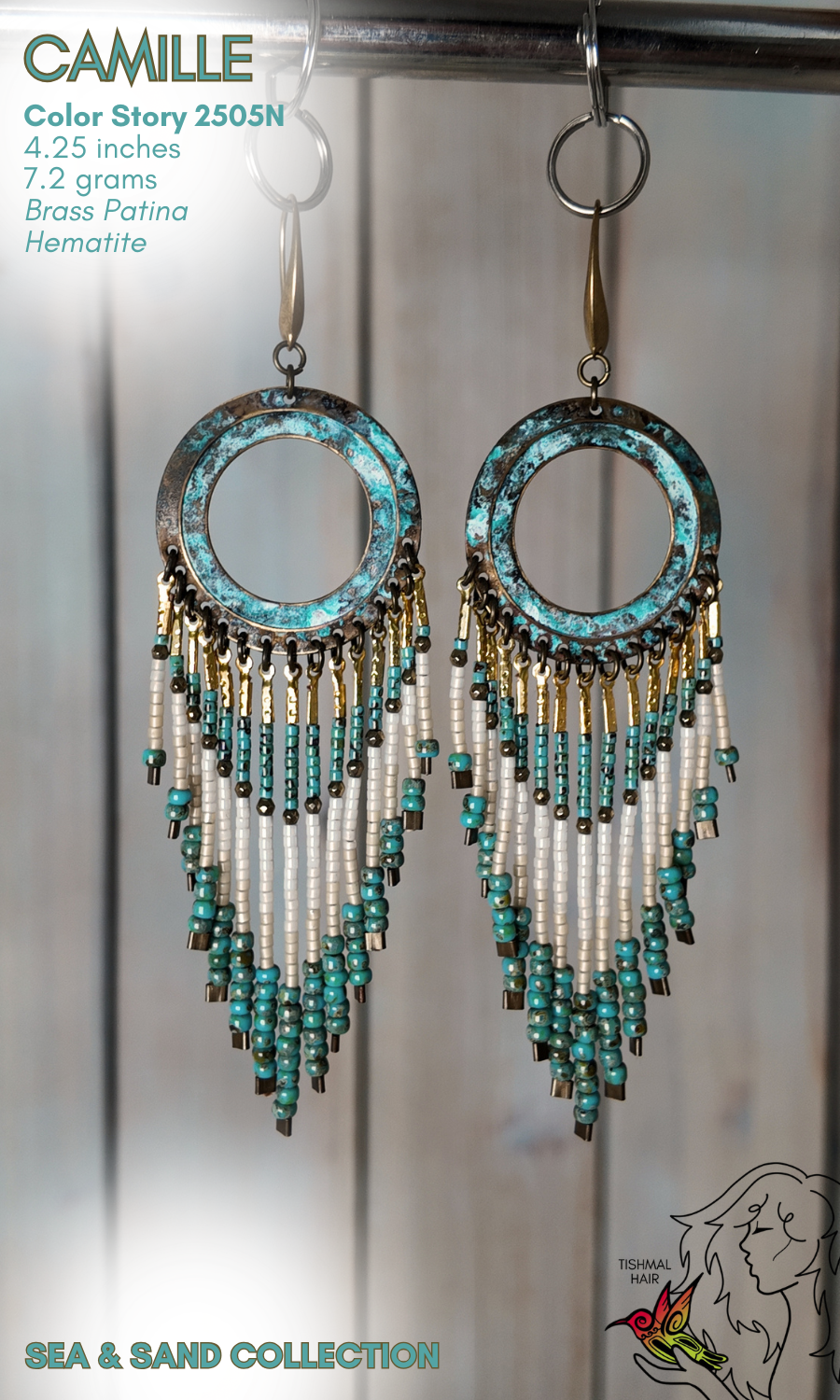 Sea and Sand Camille Earrings 2505N