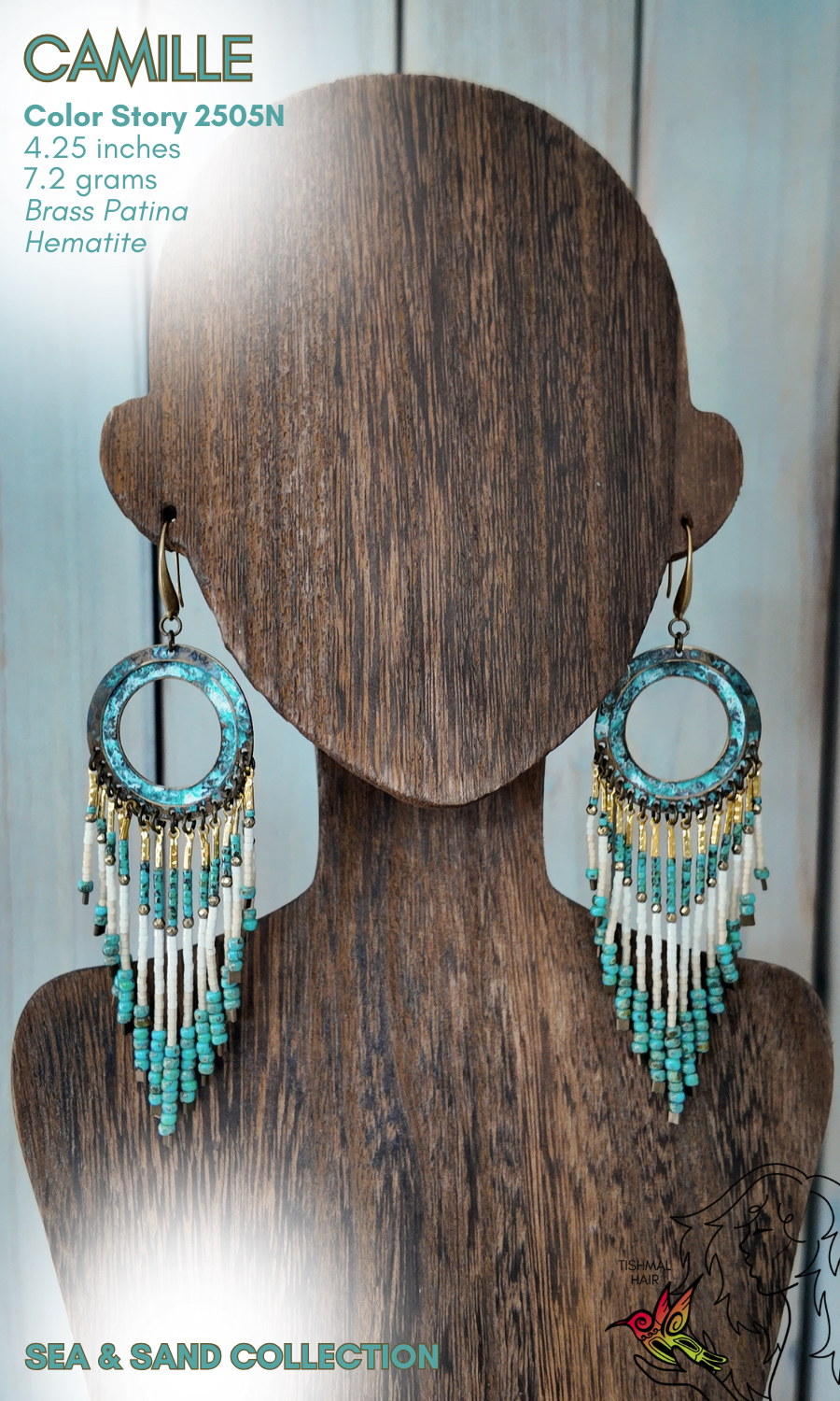 Sea and Sand Camille Earrings 2505N