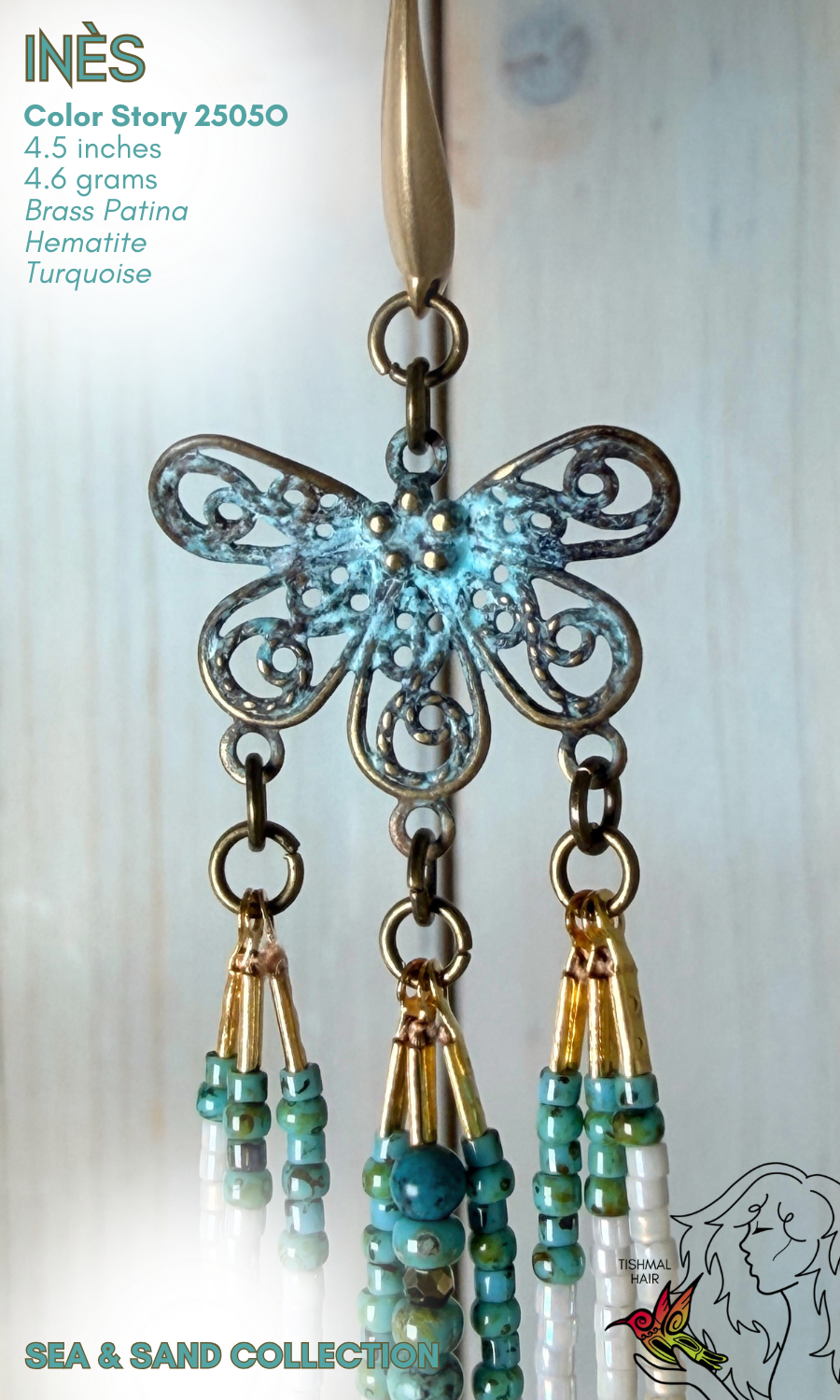 Sea and Sand Inès Earrings 2505O
