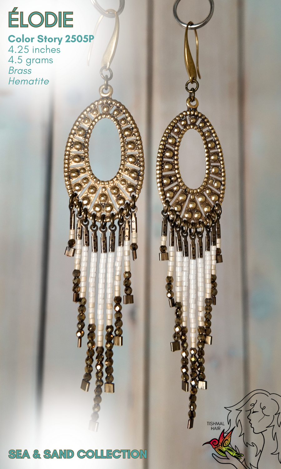 Sea and Sand Élodie Earrings 2505P