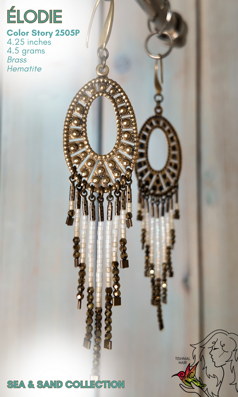 Sea and Sand Élodie Earrings 2505P