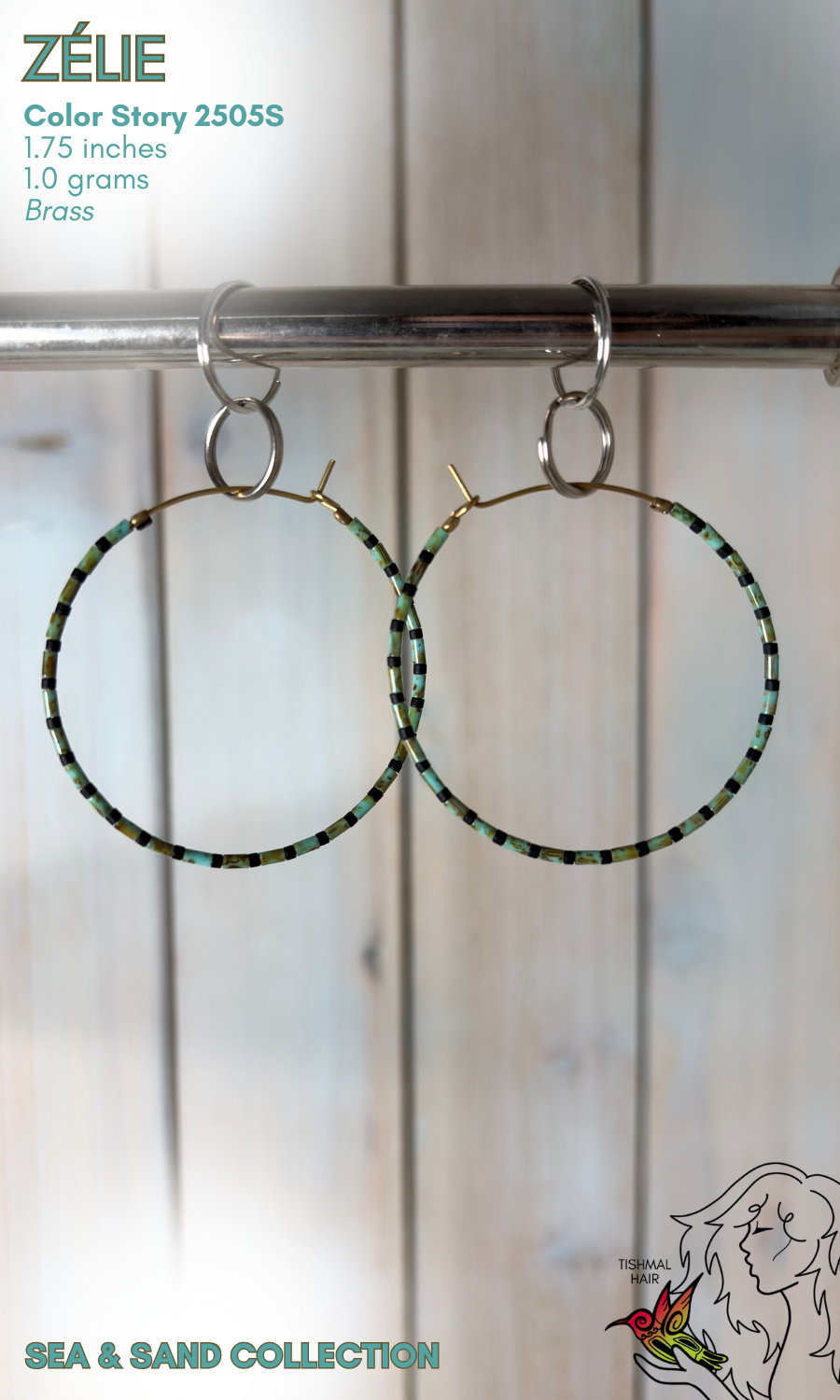 Sea and Sand Zélie Earrings 2505S