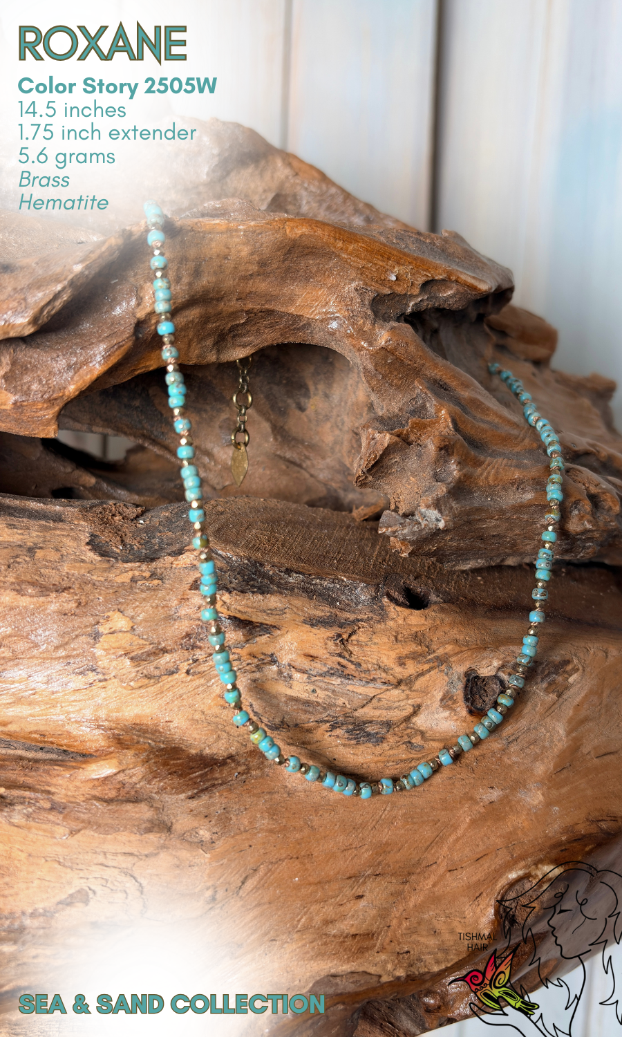 Sea and Sand Roxane Necklace 2505W