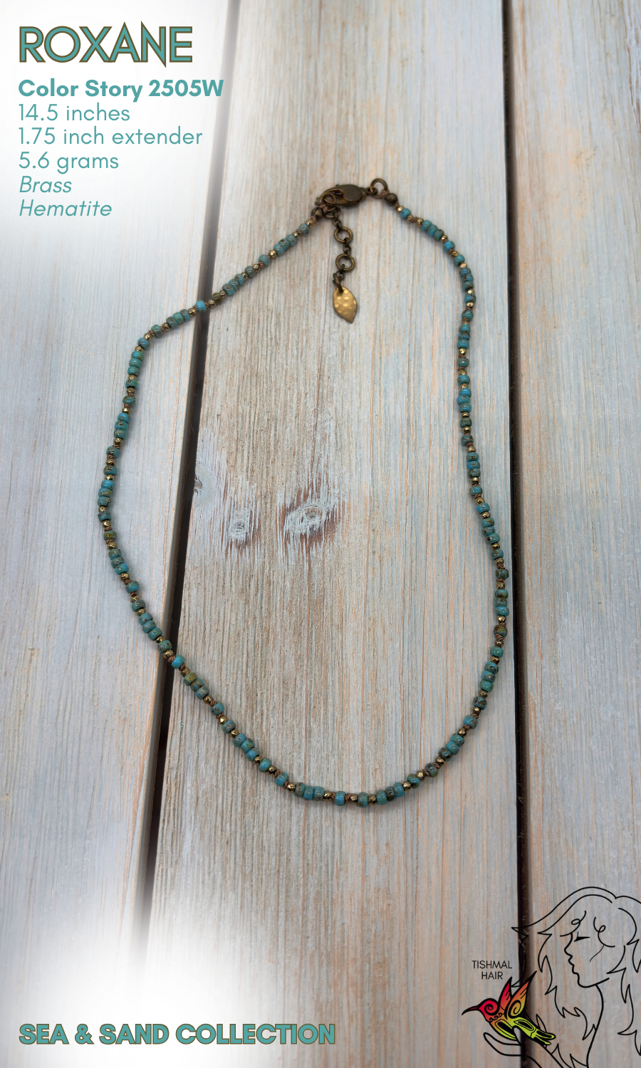 Sea and Sand Roxane Necklace 2505W