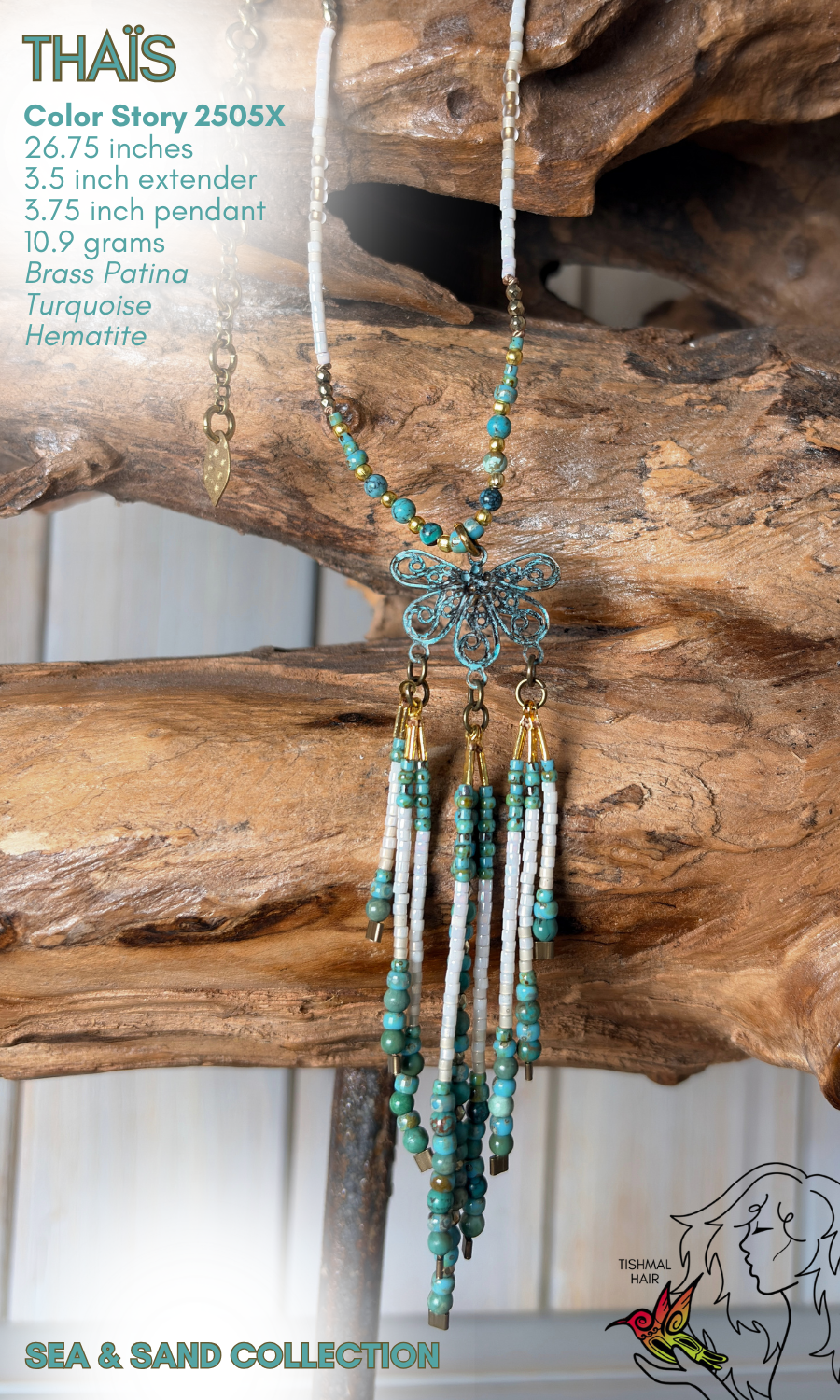 Sea and Sand Thaïs Necklace 2505X