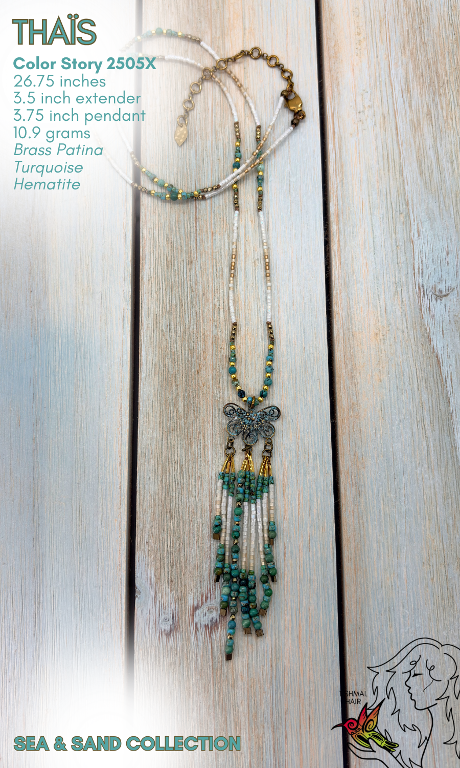 Sea and Sand Thaïs Necklace 2505X