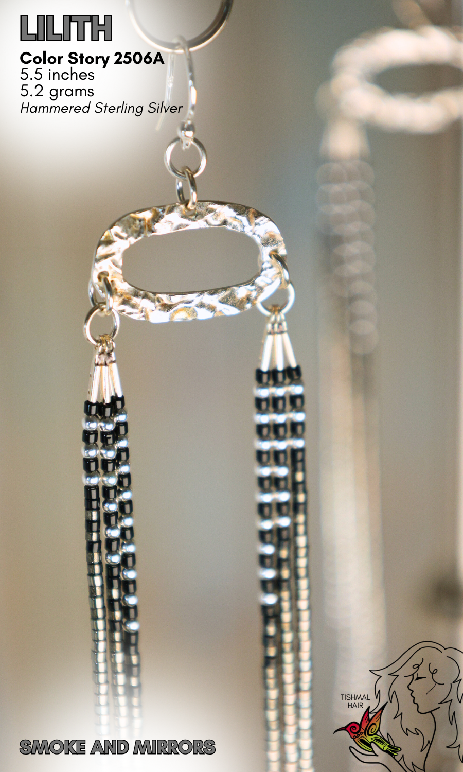 Smoke and Mirrors Lilith Earrings 2506A