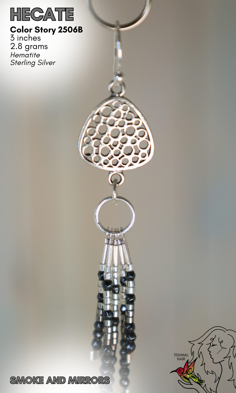 Smoke and Mirrors Hecate Earrings 2506B