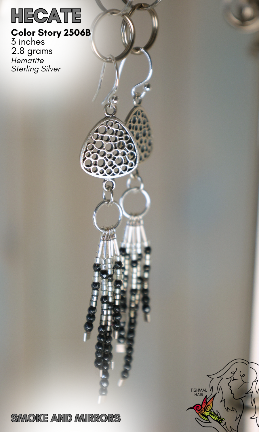 Smoke and Mirrors Hecate Earrings 2506B
