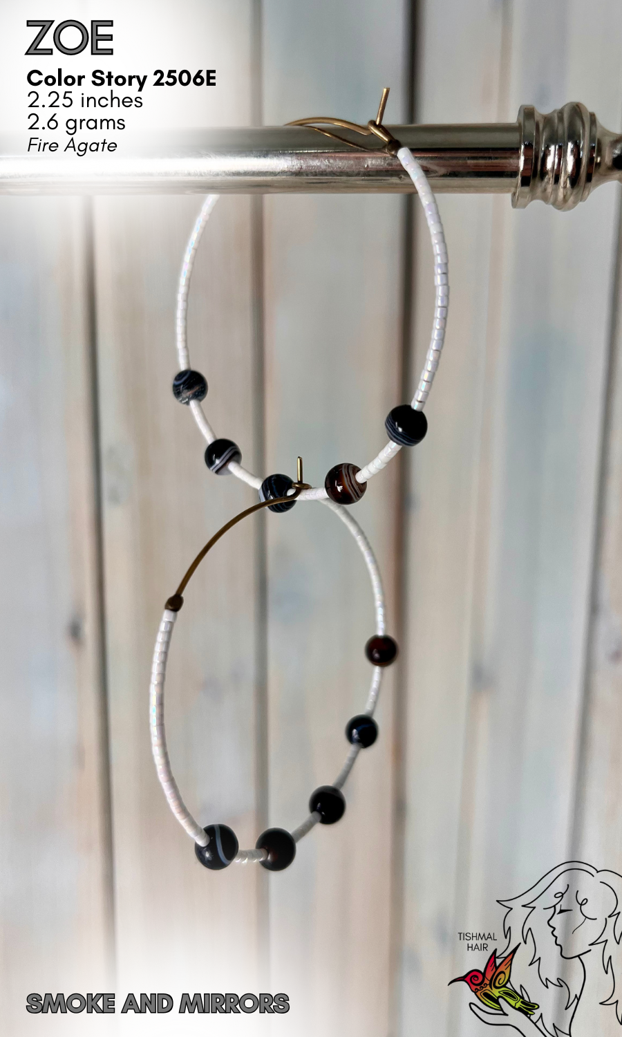 Smoke and Mirrors Zoe Earrings 2506E