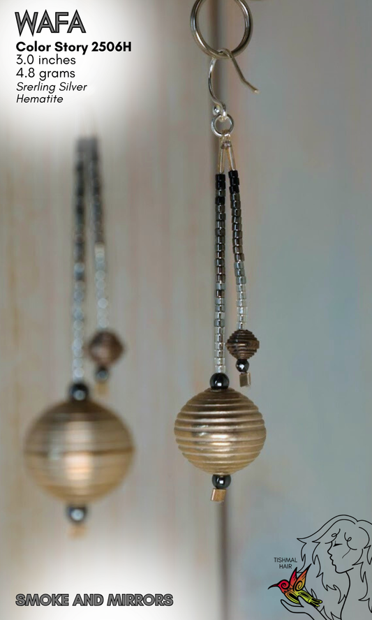Smoke and Mirrors Wafa Earrings 2506H