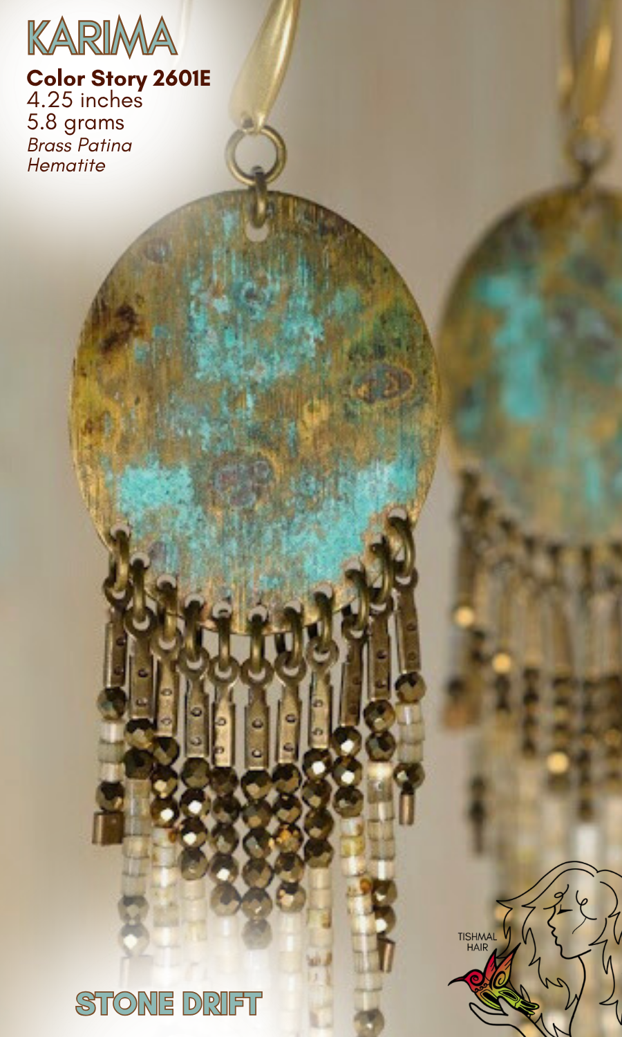Stone Drift Karima Earrings 2601E