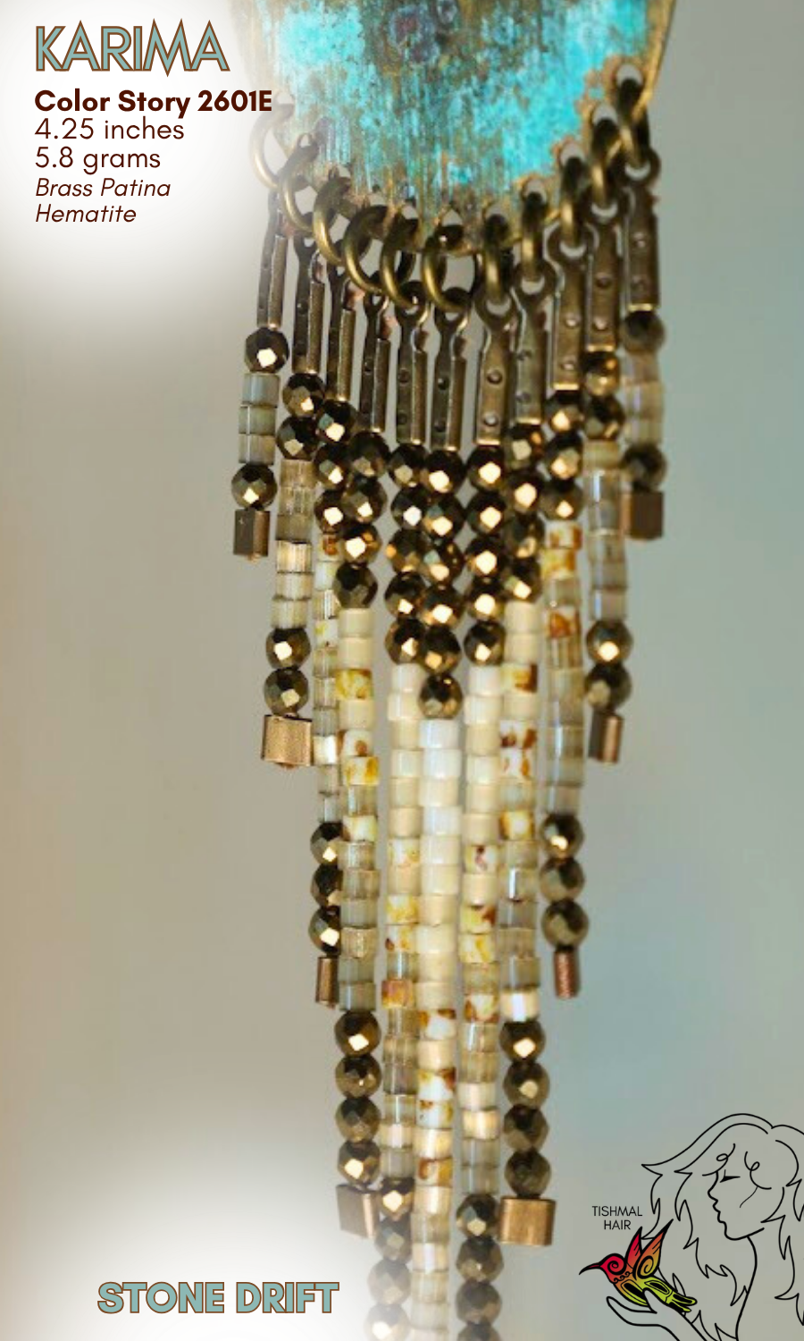 Stone Drift Karima Earrings 2601E