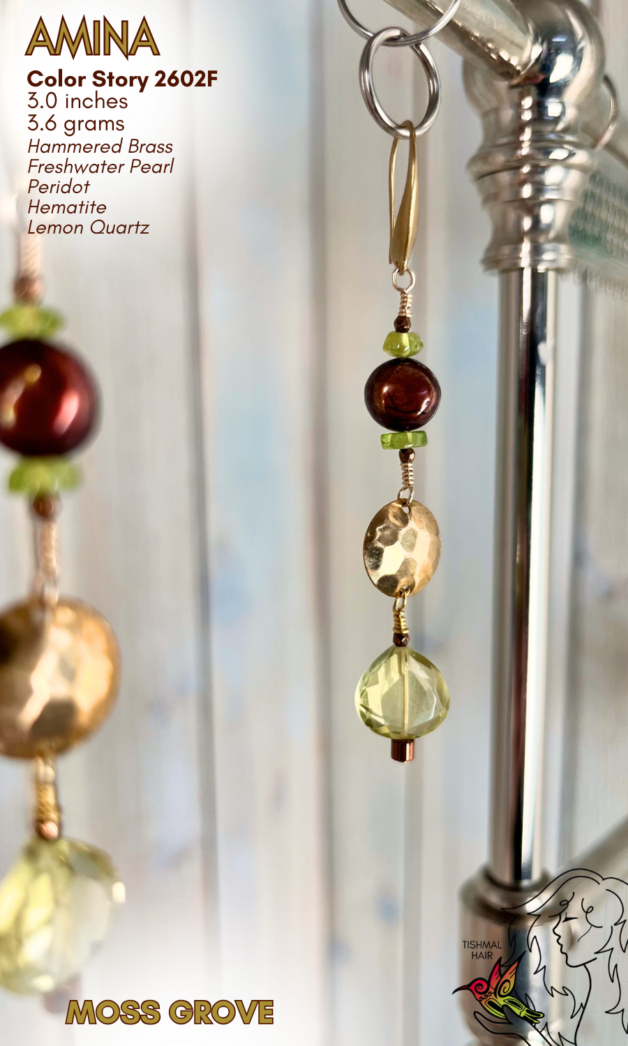 Moss Grove Amina Earrings 2602F