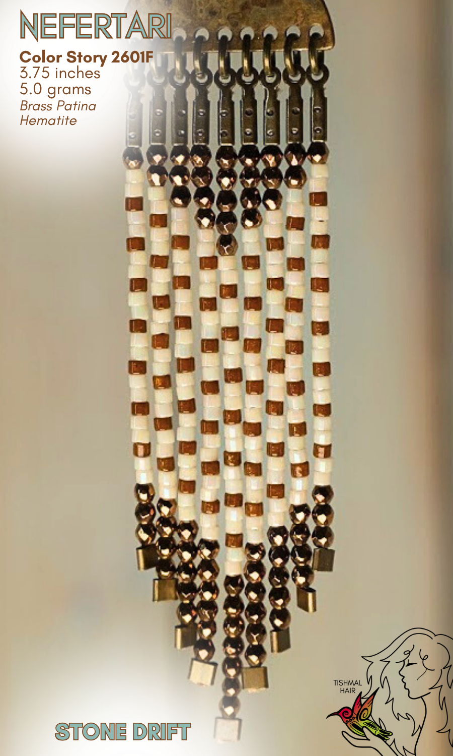 Stone Drift Nefertari Earrings 2601F