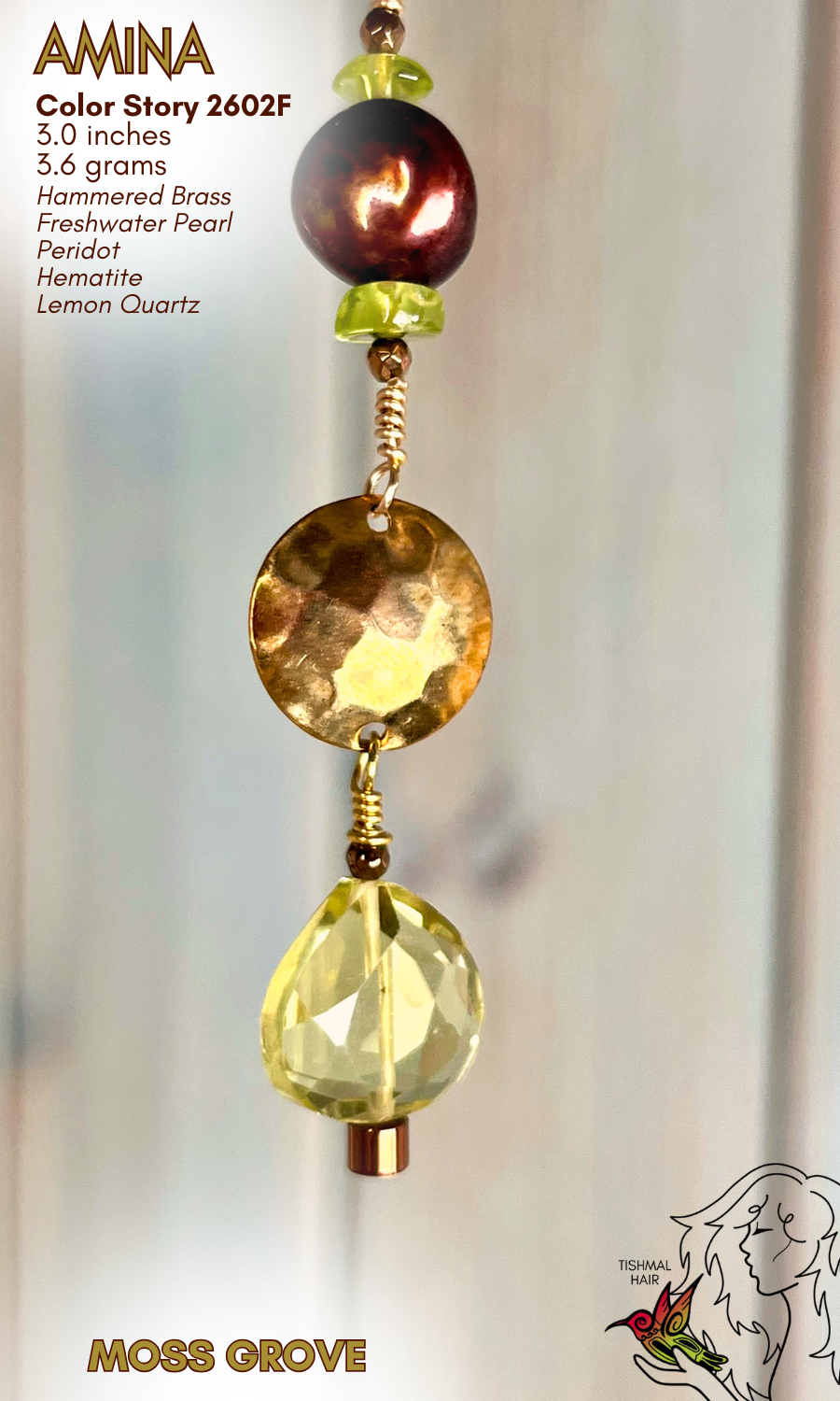 Moss Grove Amina Earrings 2602F