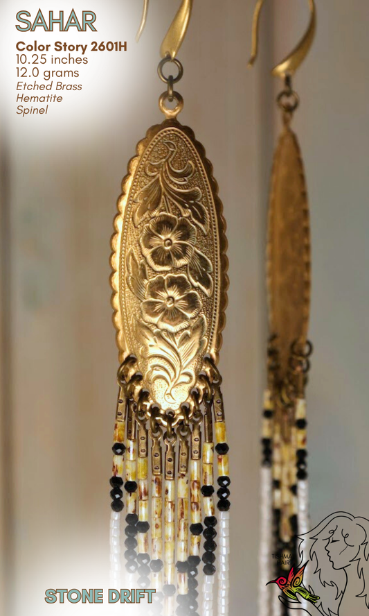 Stone Drift Sahar Earrings 2601H
