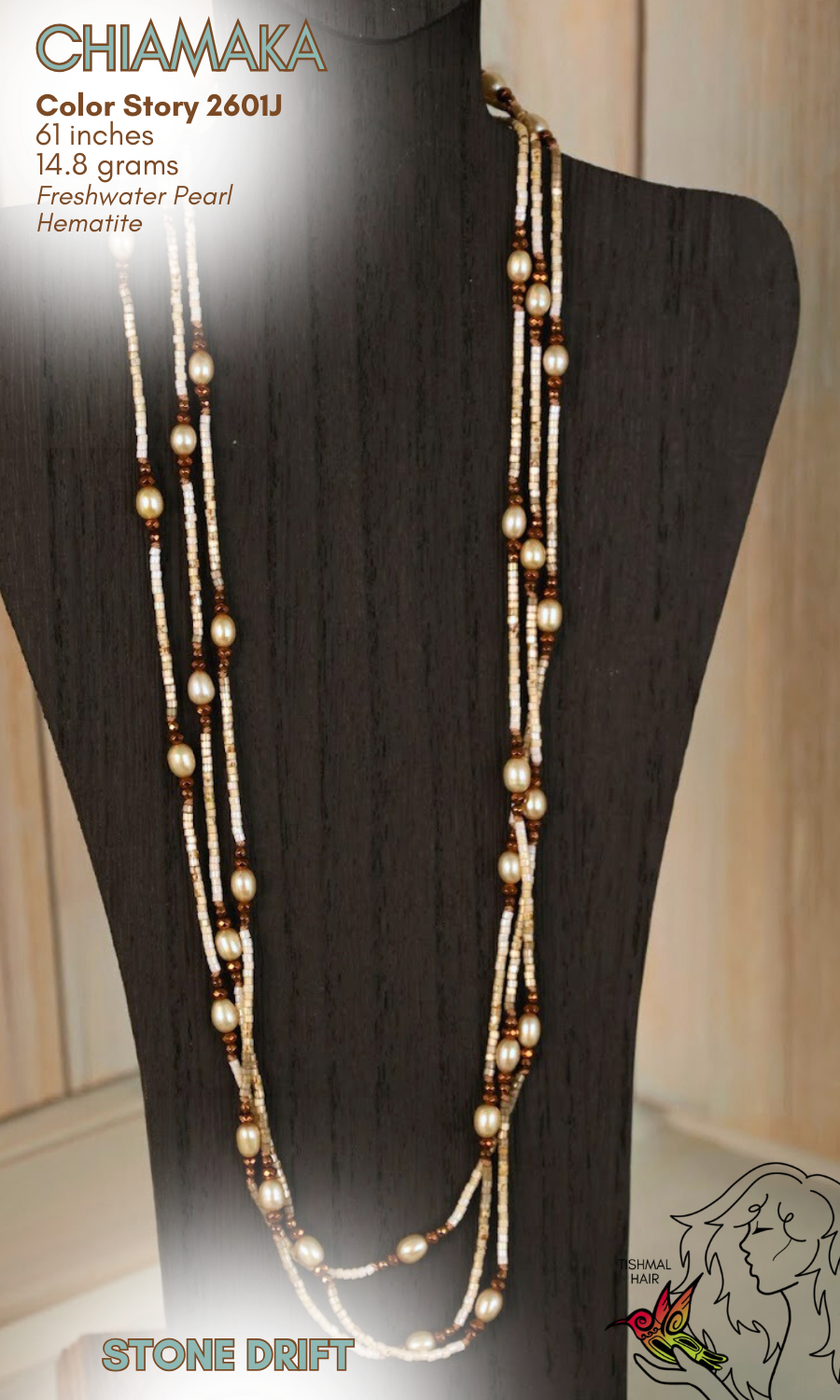 Stone Drift Chiamaka Necklace 2601J