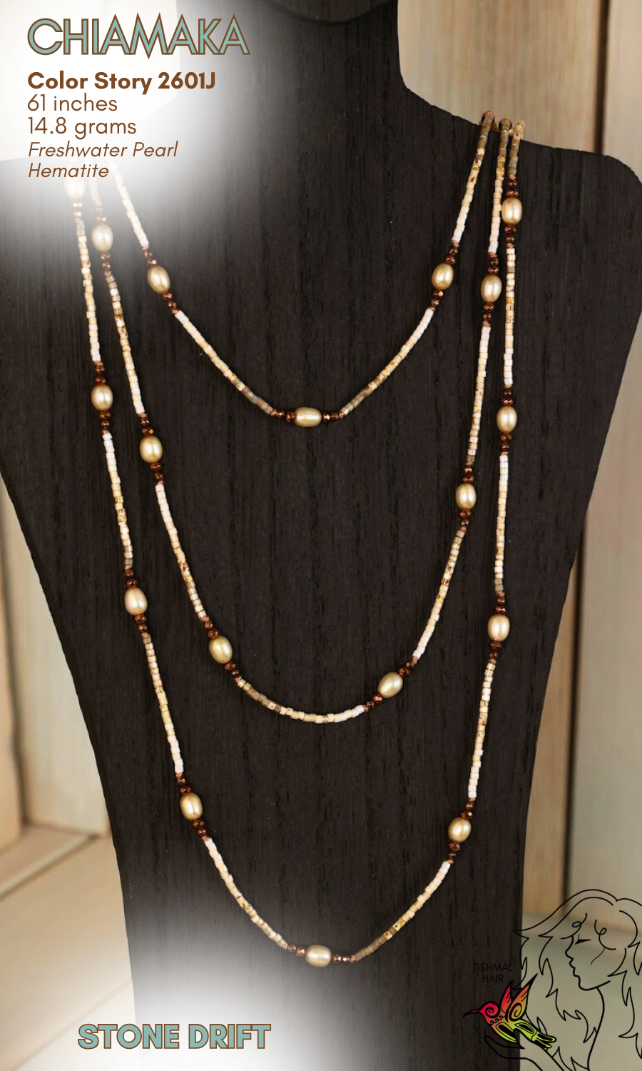 Stone Drift Chiamaka Necklace 2601J