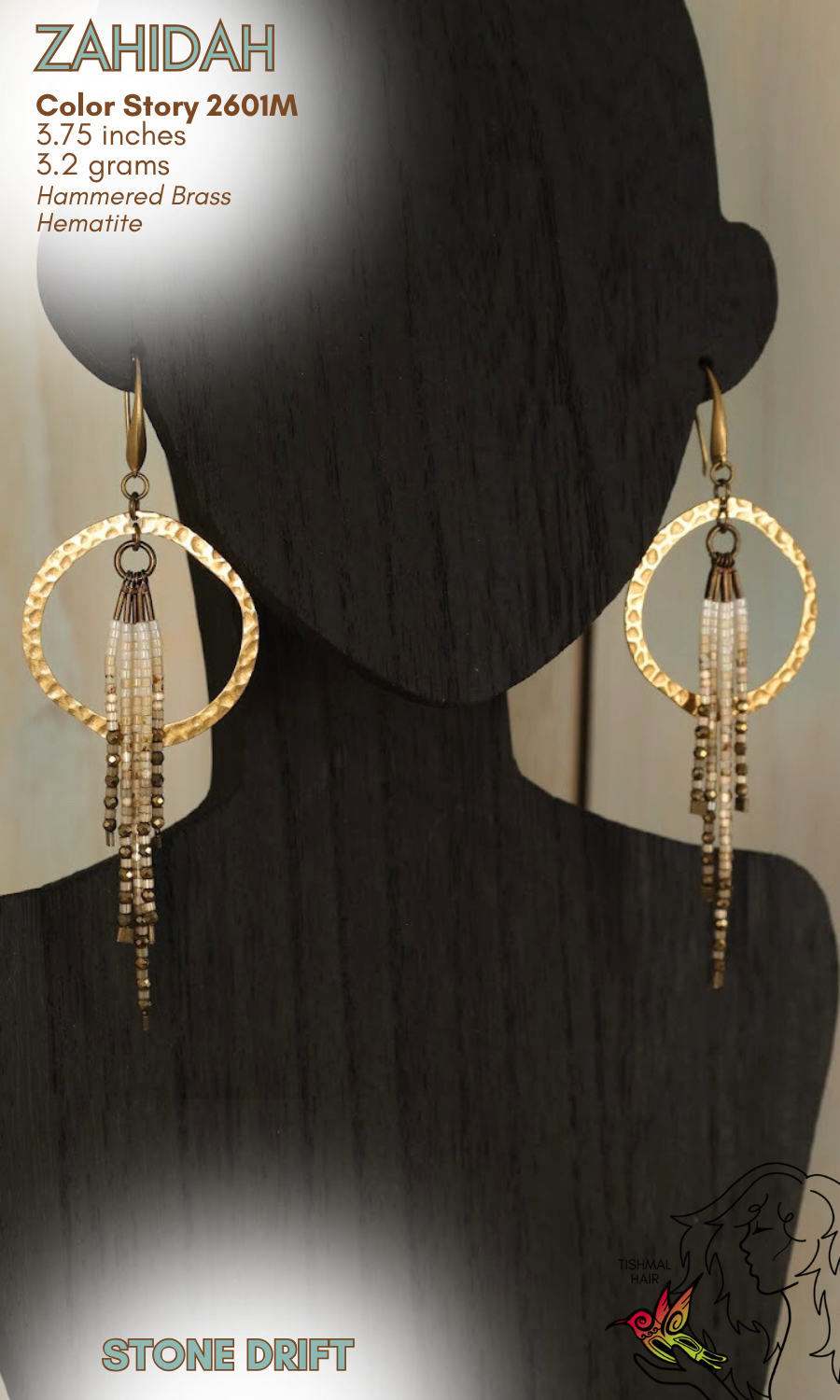 Stone Drift Zahidah Earrings 2601M