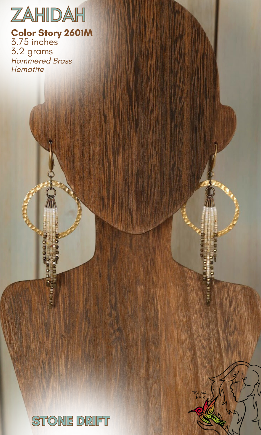 Stone Drift Zahidah Earrings 2601M