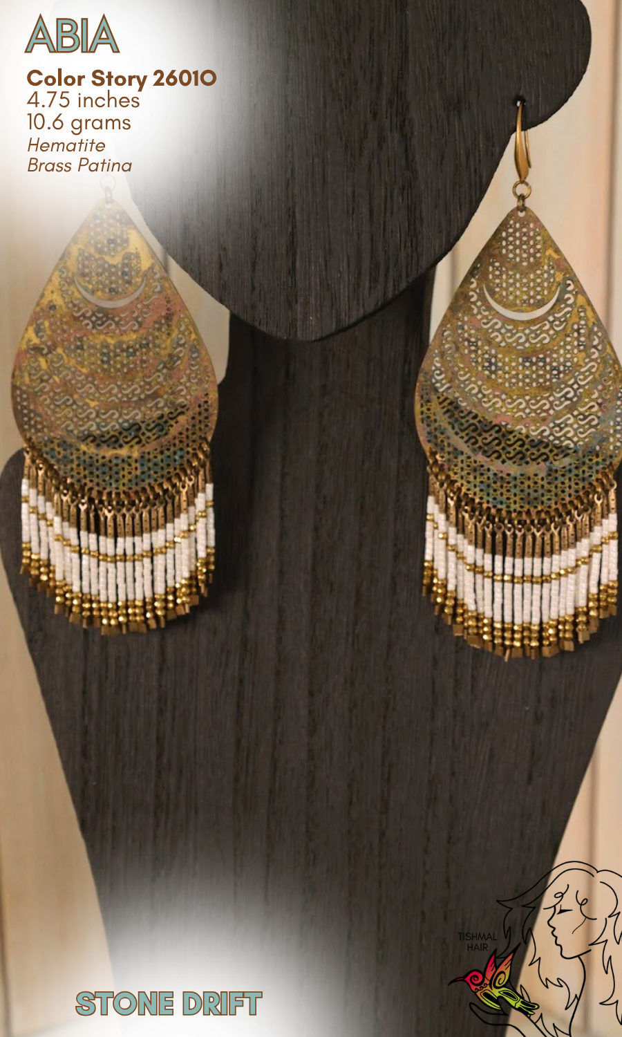 Stone Drift Abia Earrings 2601O
