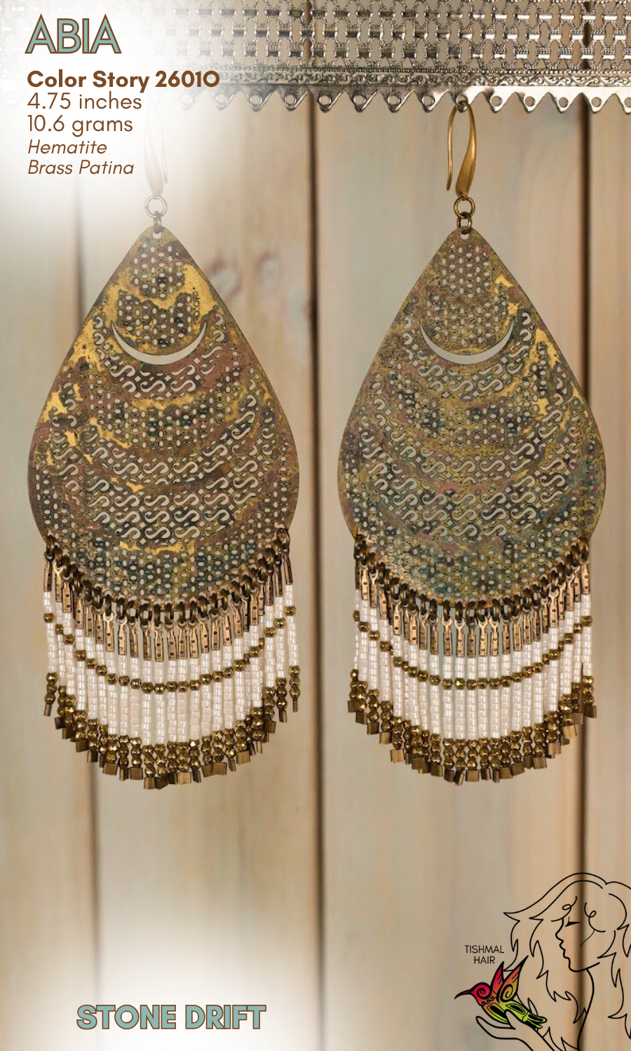 Stone Drift Abia Earrings 2601O