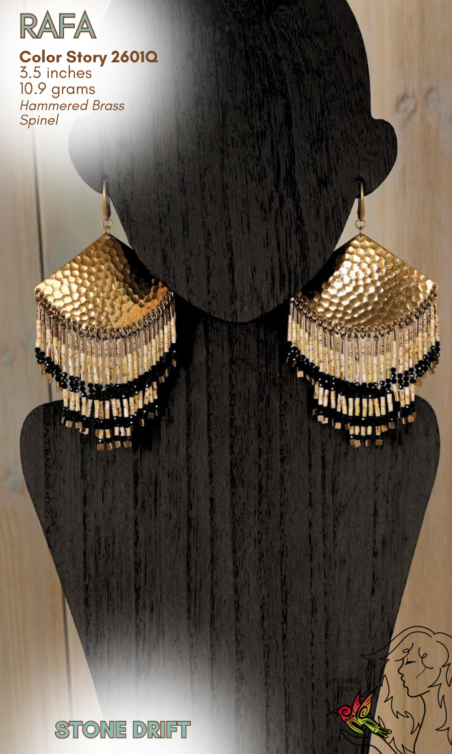 Stone Drift Rafa Earrings 2601Q