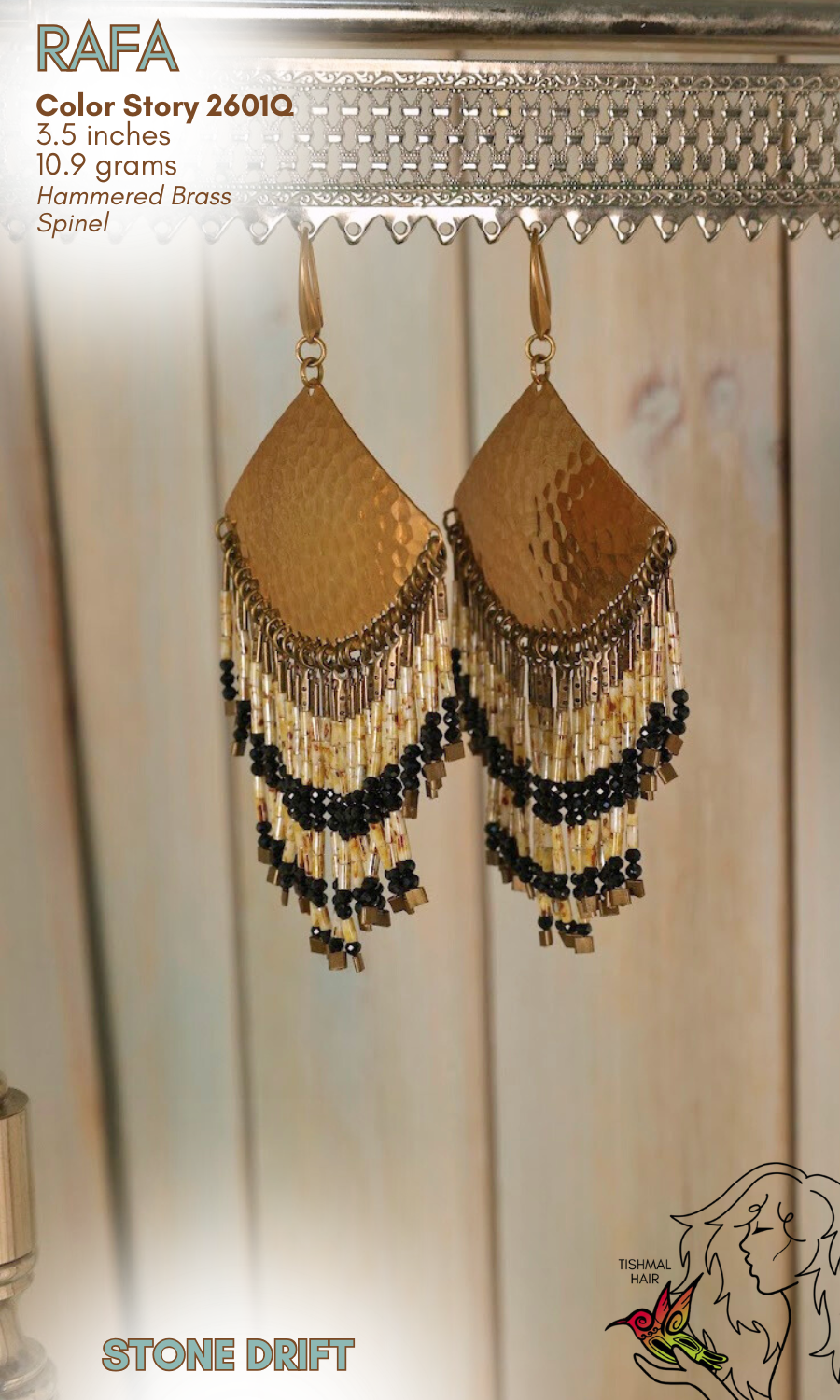 Stone Drift Rafa Earrings 2601Q