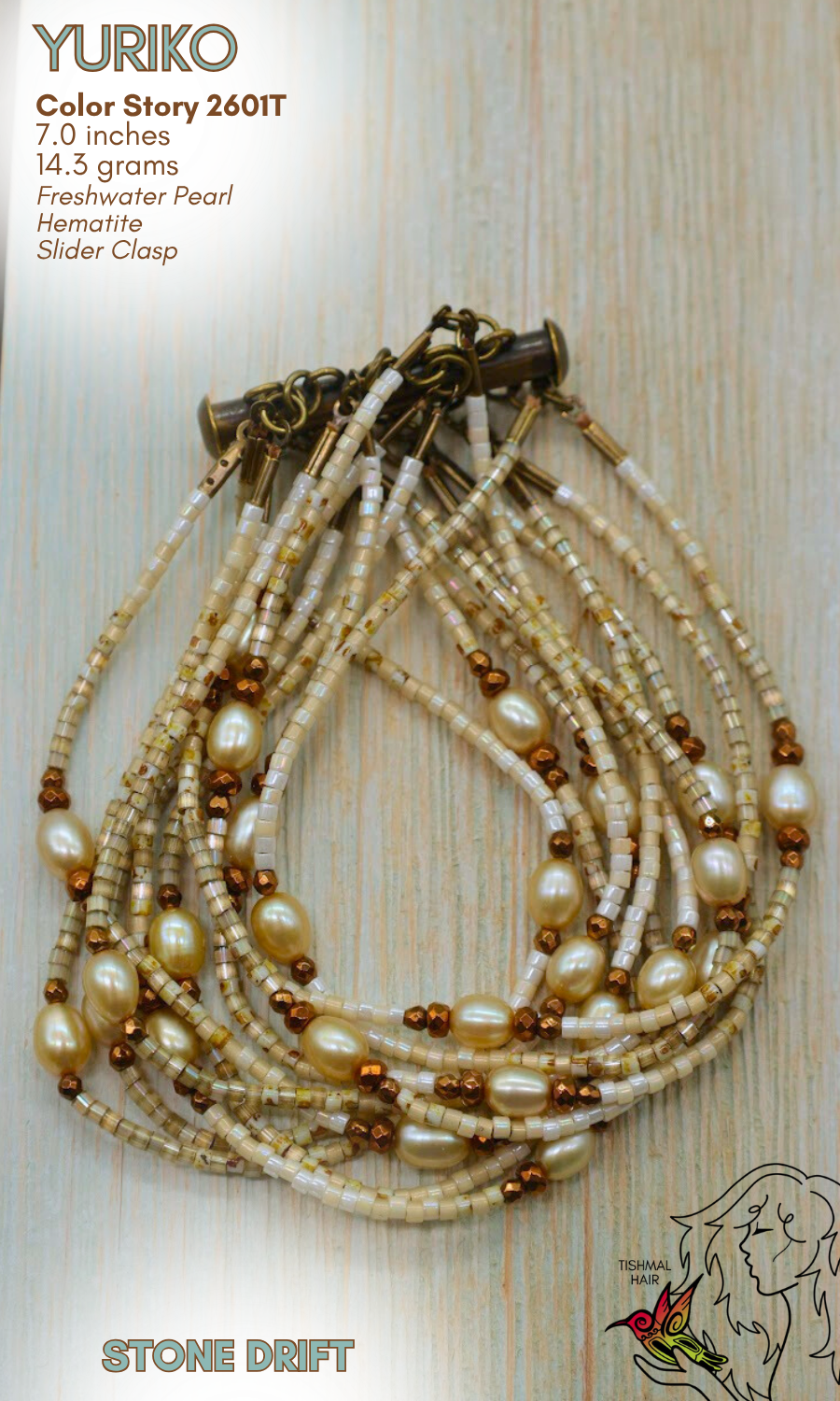 Stone Drift Yuriko Bracelet 2601T