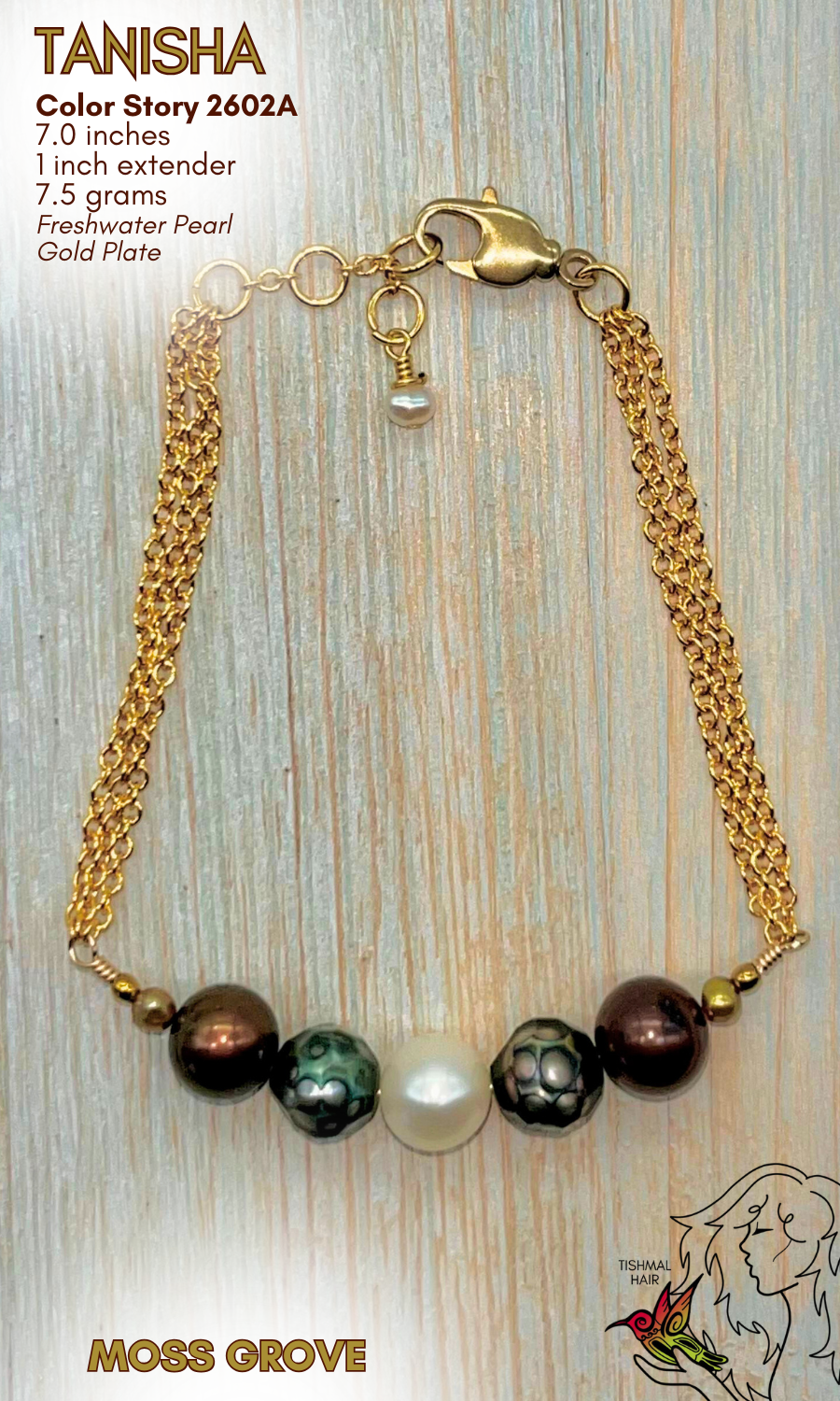 Moss Grove Tanisha Bracelet 2602A