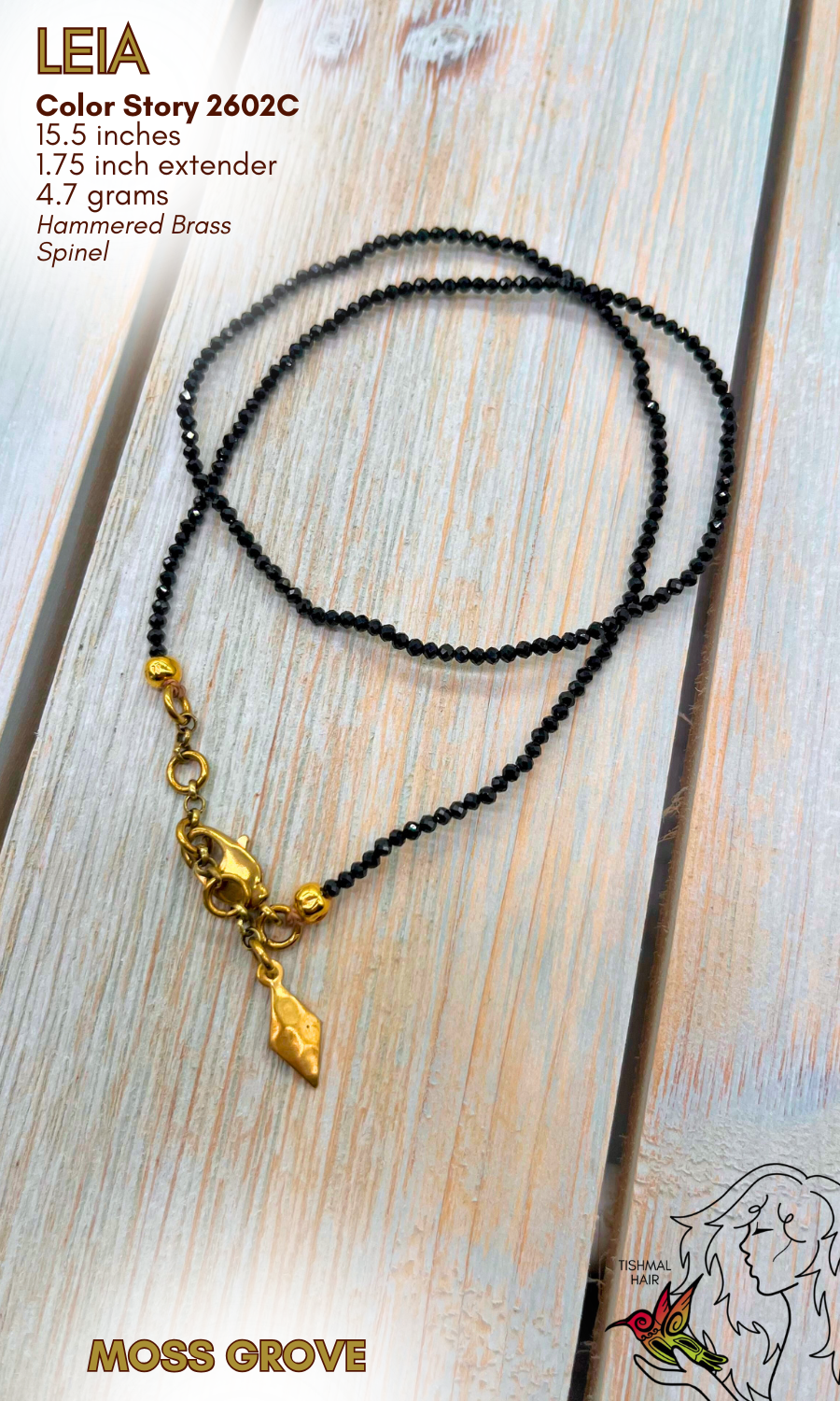 Moss Grove Leia Necklace 2602C