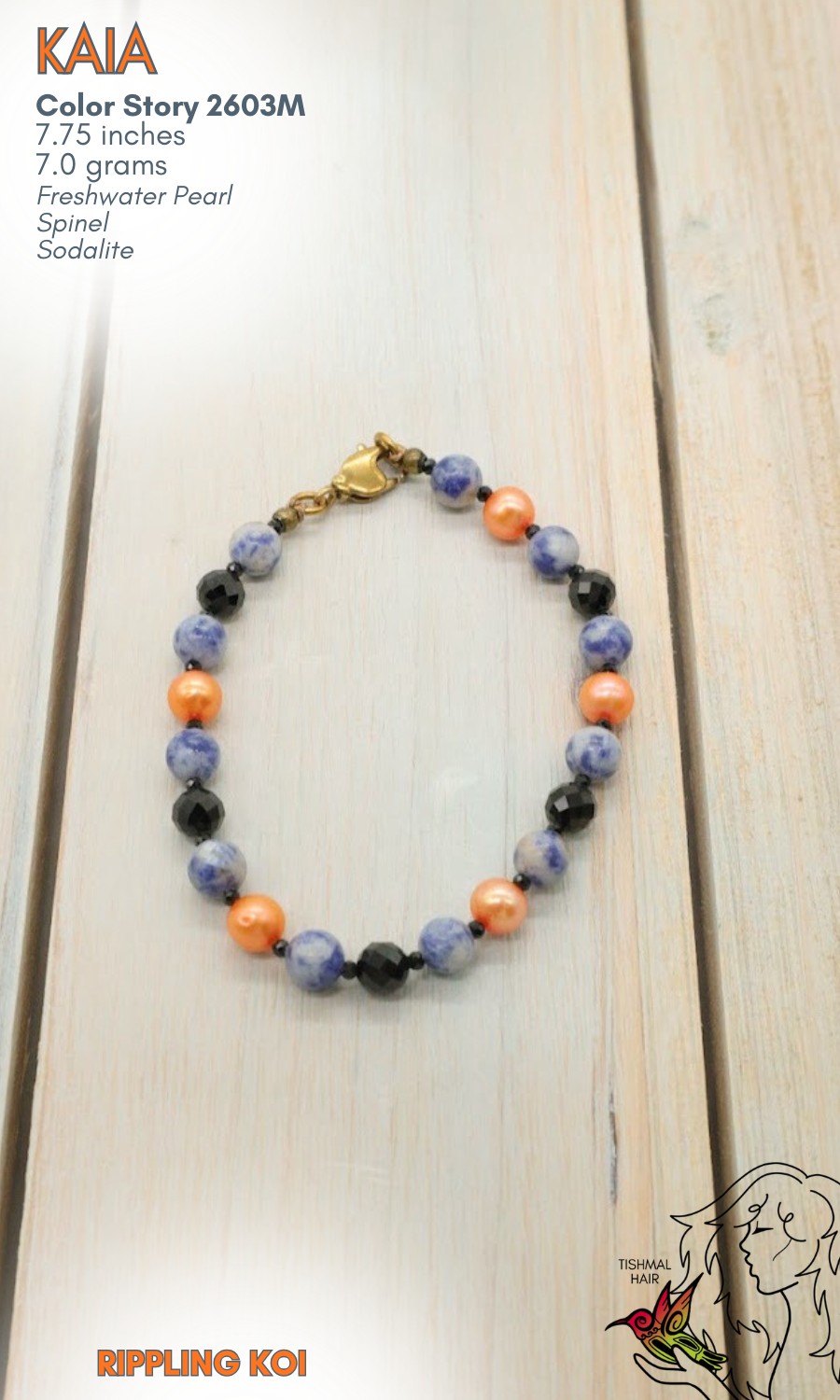 Rippling Koi Kaia Bracelet 2603M