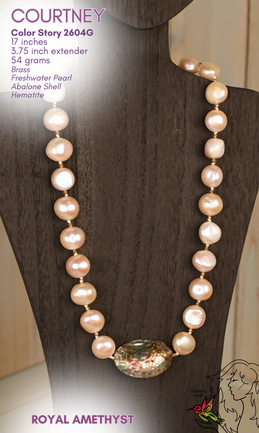 Royal Amethyst Courtney Necklace 2604G