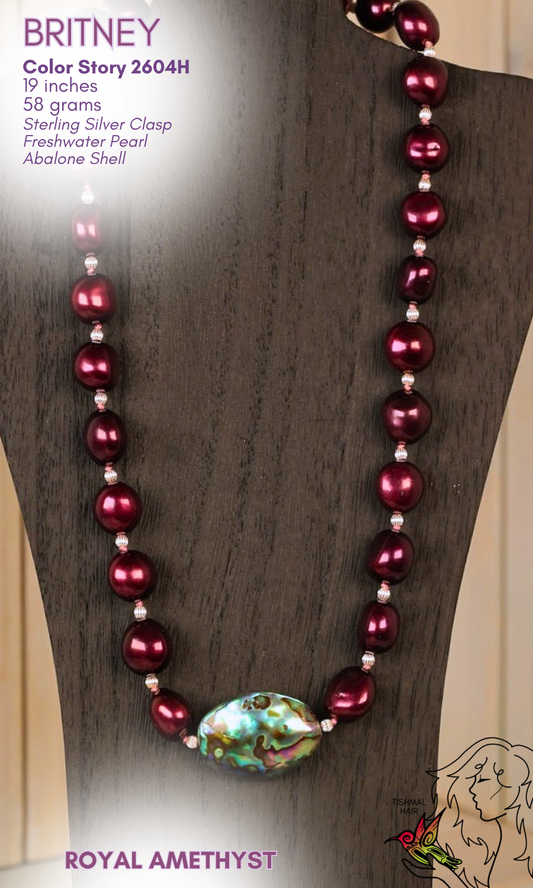 Royal Amethyst Britney Necklace 2604H