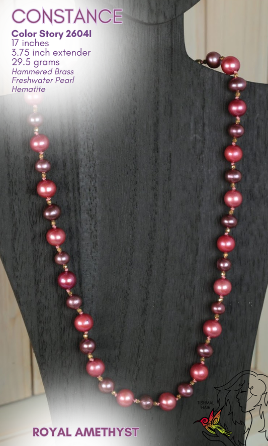 Royal Amethyst Constance Necklace 2604I