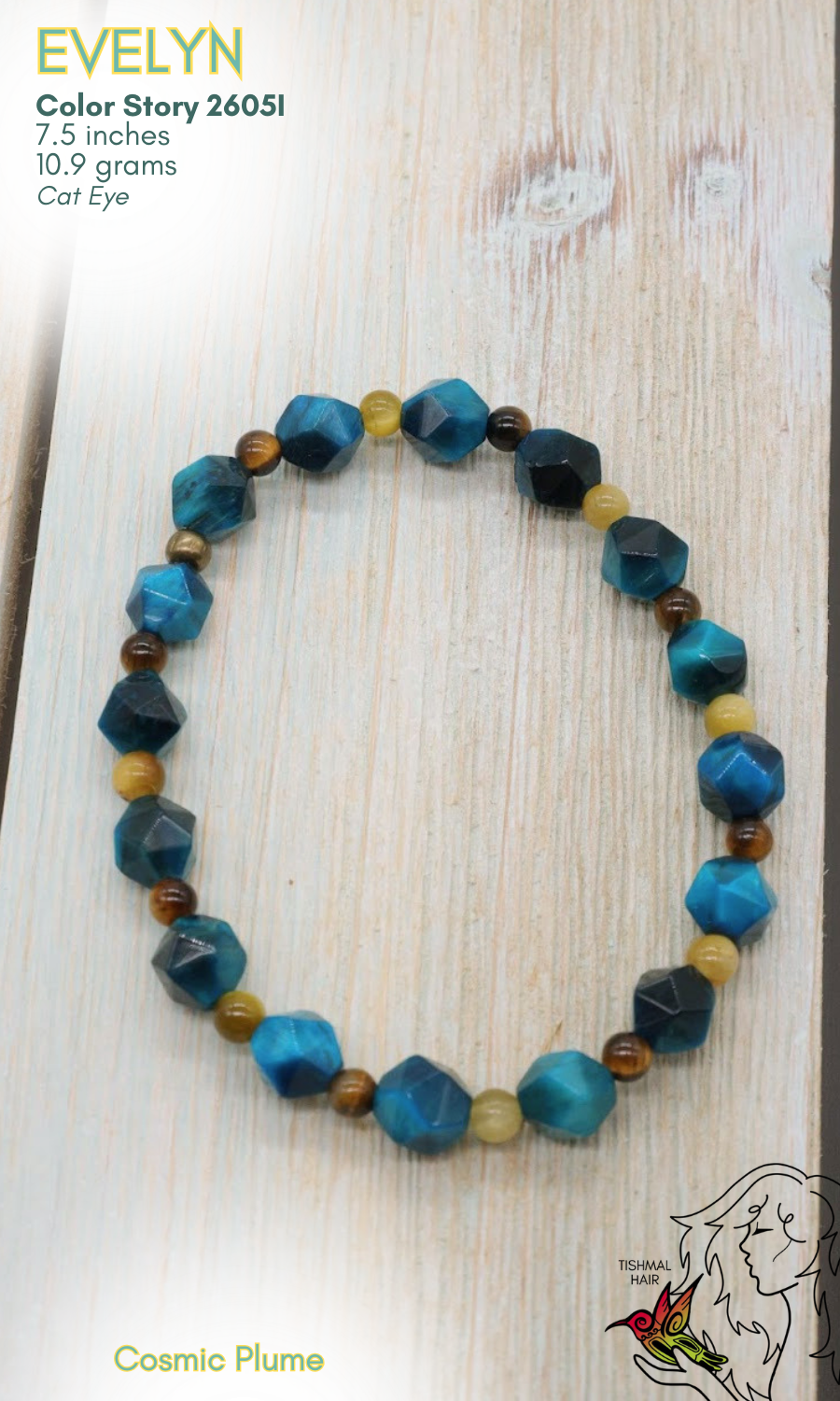 Cosmic Plume Evelyn Bracelet 2605I