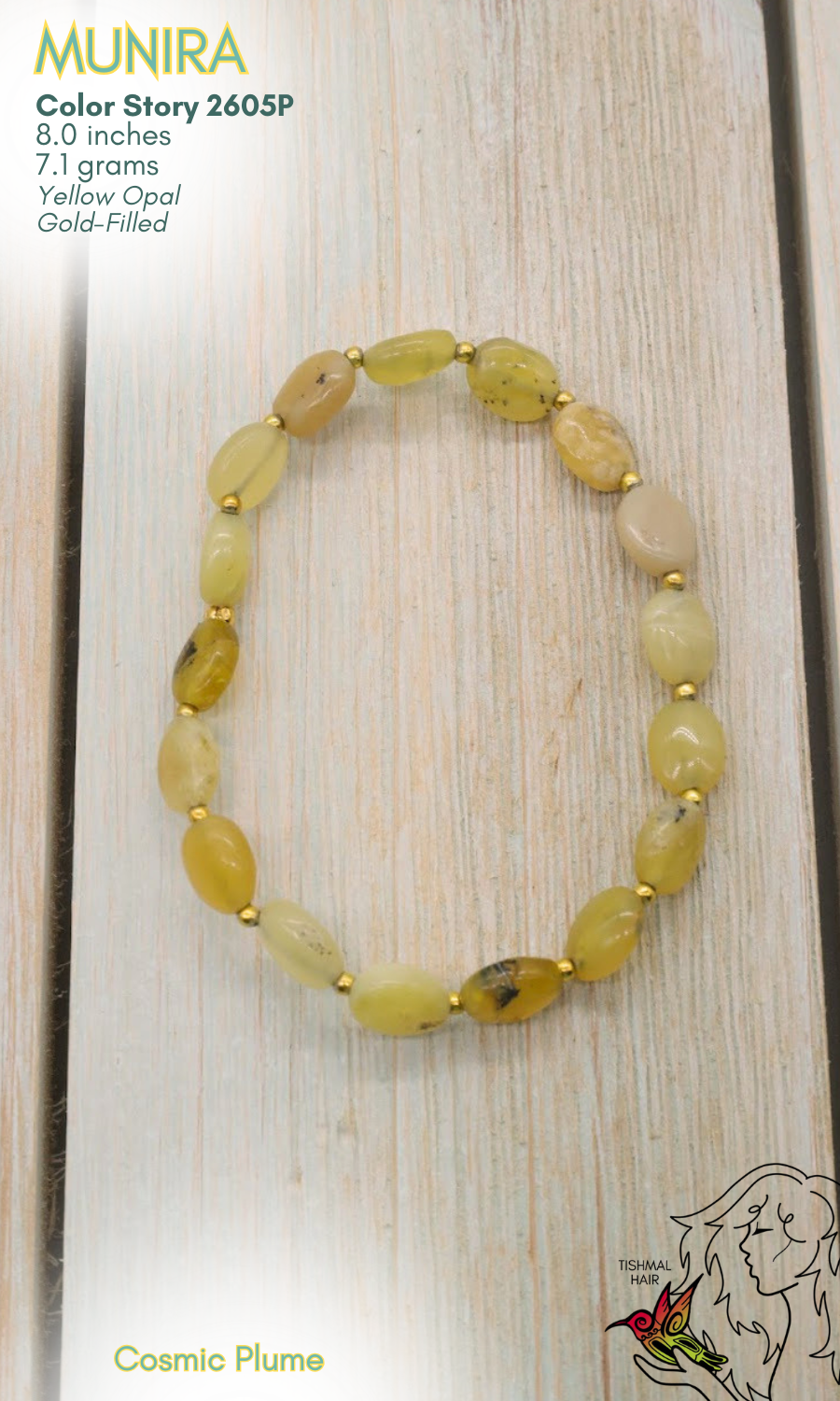 Cosmic Plume Munira Bracelet 2605P