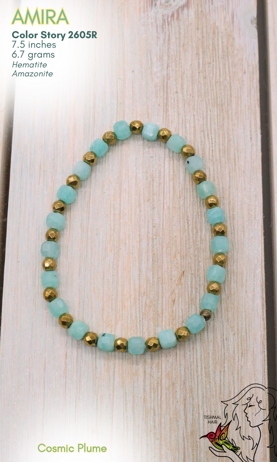 Cosmic Plume Amira Bracelet 2605R