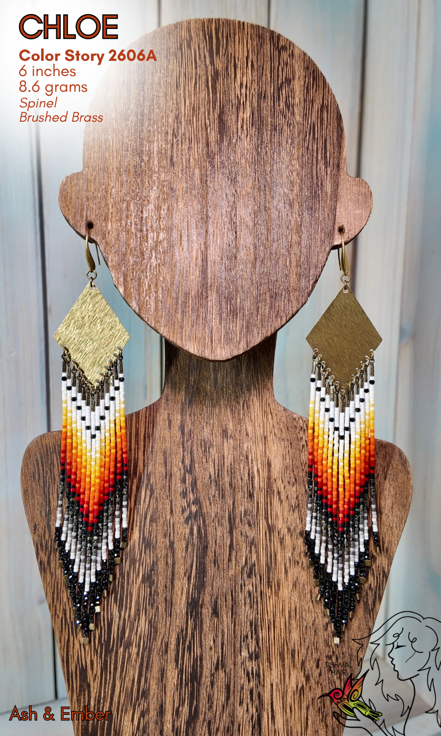 Ash & Ember Chloe Earrings 2606A