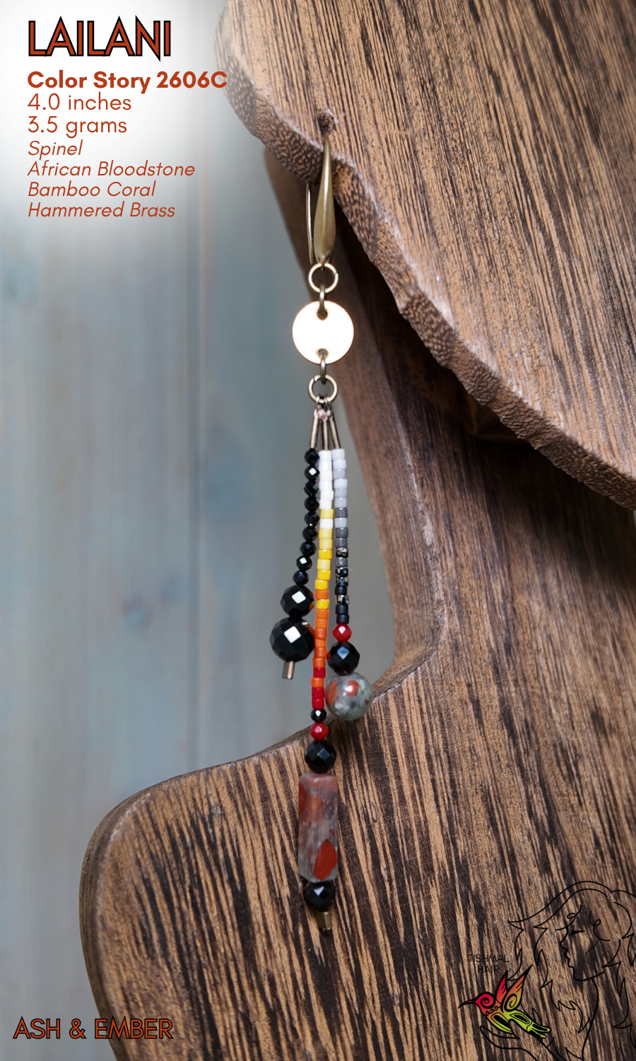 Ash & Ember Lailani Earrings 2606C